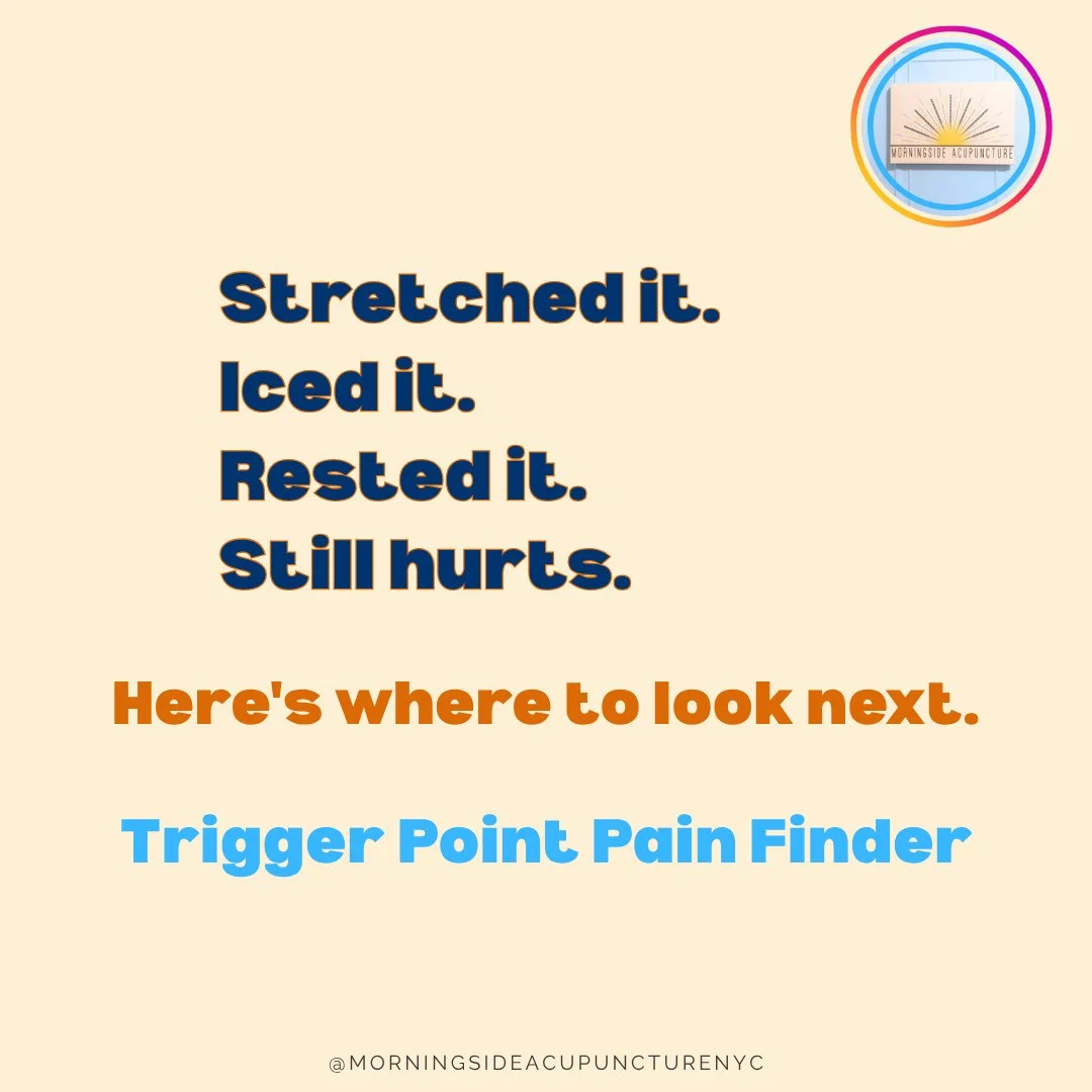 Still hurting after stretching, icing, and resting? Muscle pain doesn't always start where it hurts. It may come from trigger points, tight, irritable knots in muscle tissue that refer pain to other areas. Which is why your knee might be driven by yo