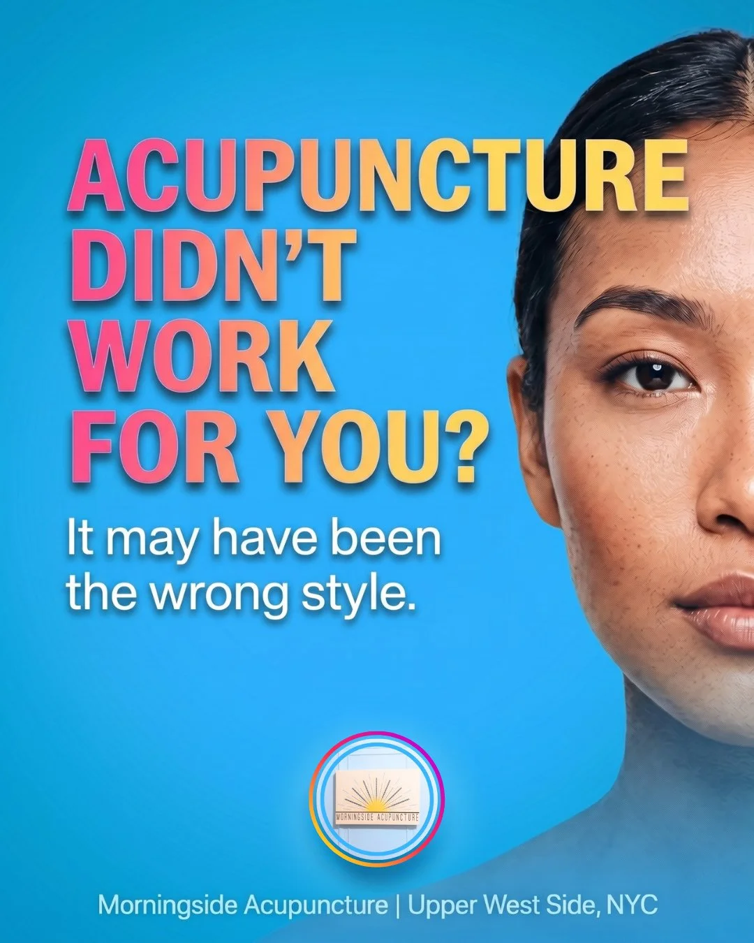 If acupuncture hasn't worked for you, it may not have been the wrong treatment. It may have been the wrong style.⁠
⁠
Acupuncture isn't one thing. What fits a runner with tendon pain looks different from what fits someone with chronic stress and poor 