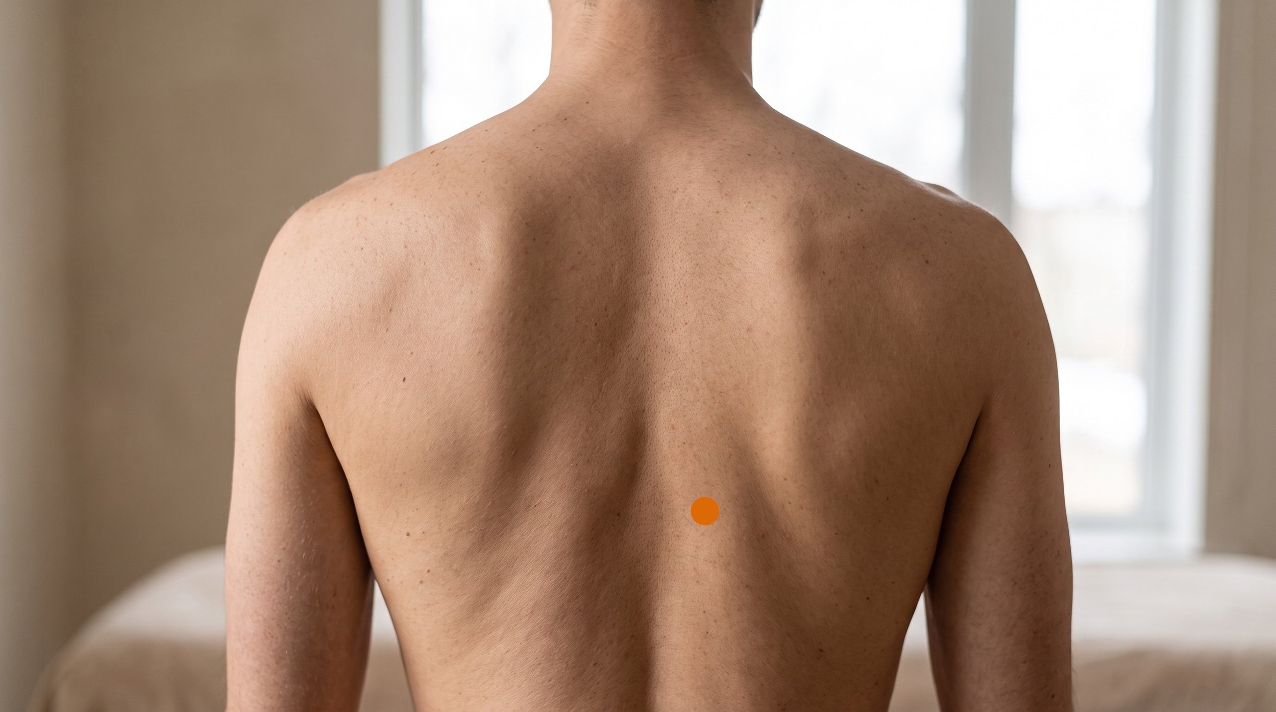 BL17 Acupuncture Point (Geshu)