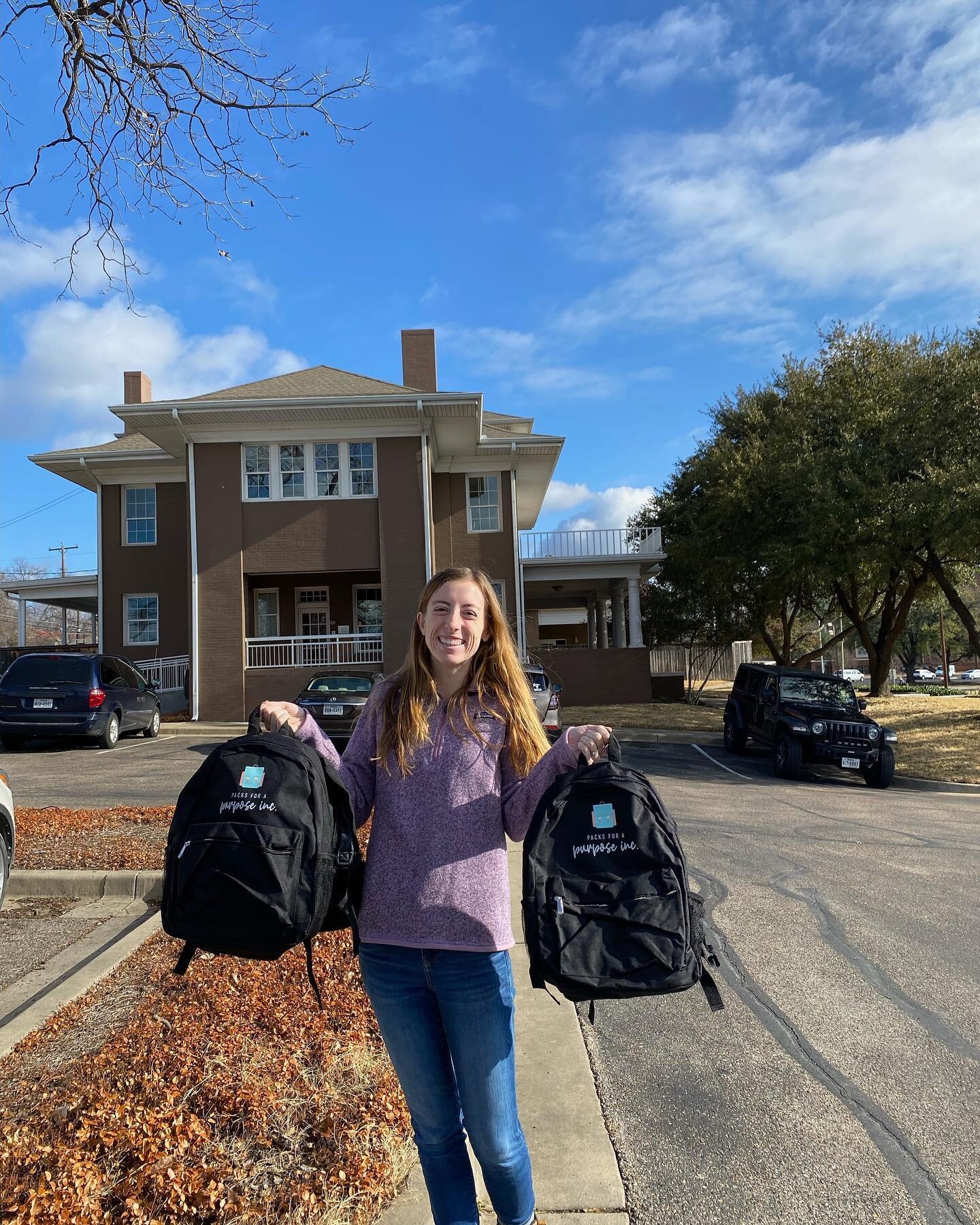 Packs for a Purpose Inc. &mdash;&gt; Waco, Texas ☀️
Thanks to board member Karleigh Schilling, we were able to deliver over 30 packs to Compassion Ministries in Waco, Texas!