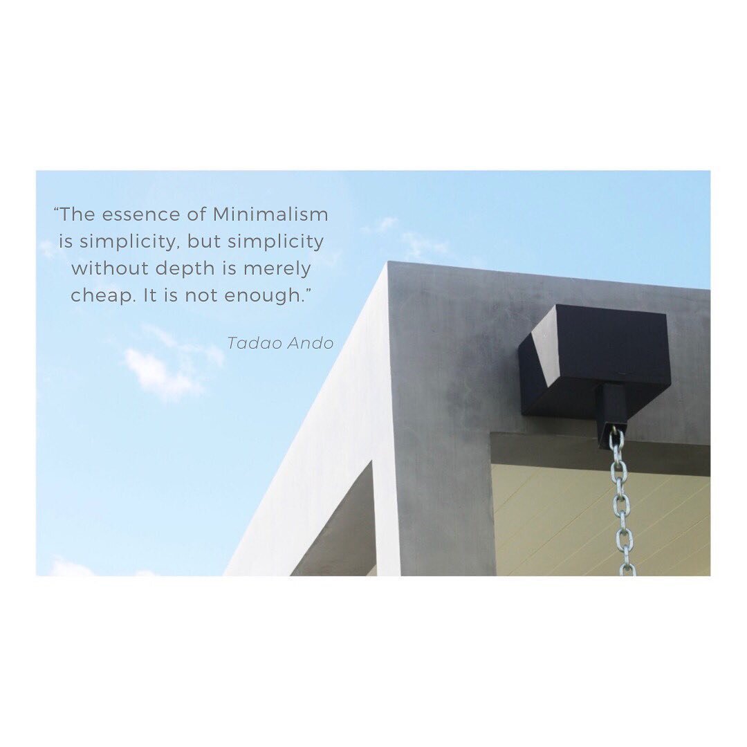 A quote to live by said by the man himself, Tadao Ando 🙌

House pictured: Ca&ntilde;ada residence, a How&rsquo;s Factory original. Find out more in the link in bio. 

#archidaily #archilovers #architecturephotography #tadaoando #architecture #design