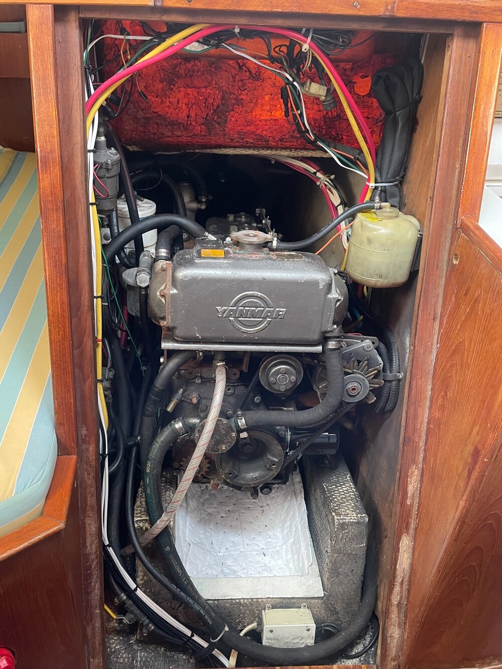 The Original 1978 Yanmar 3QH30 Engine
