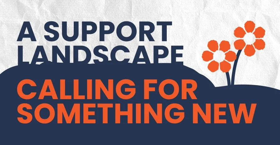 A SUPPORT LANDSCAPE CALLING FOR CHANGE