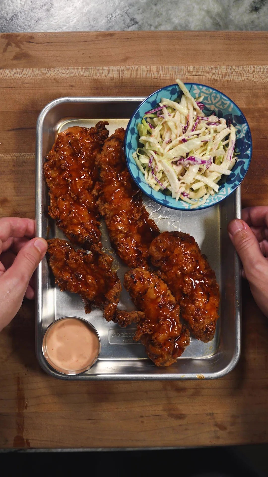 Honey Sriracha Chicken Tenders