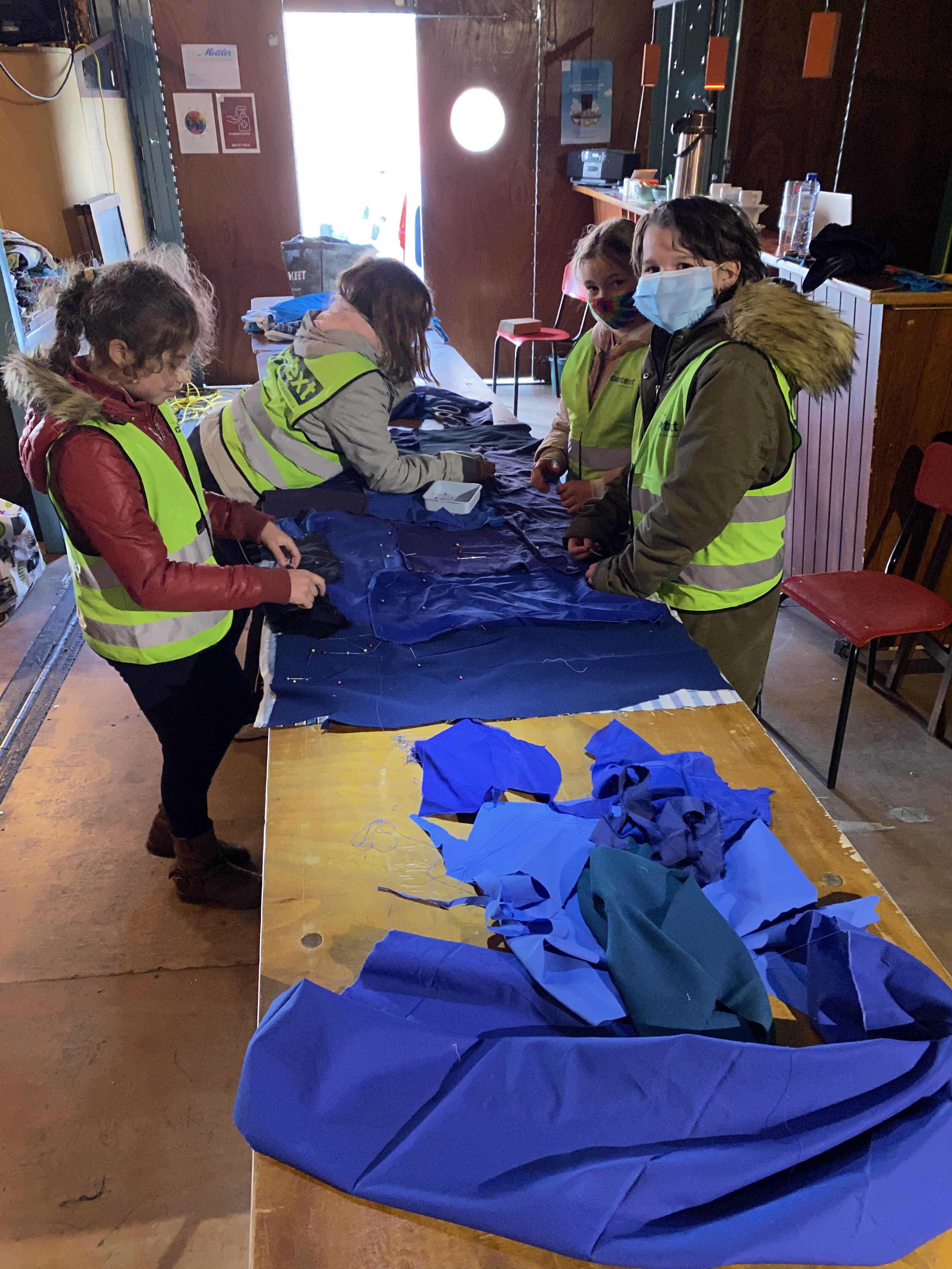 Happy Coincidences (2021) - Brugge, Belgium - Triennale Brugge - Public Sewing Day at House of Time