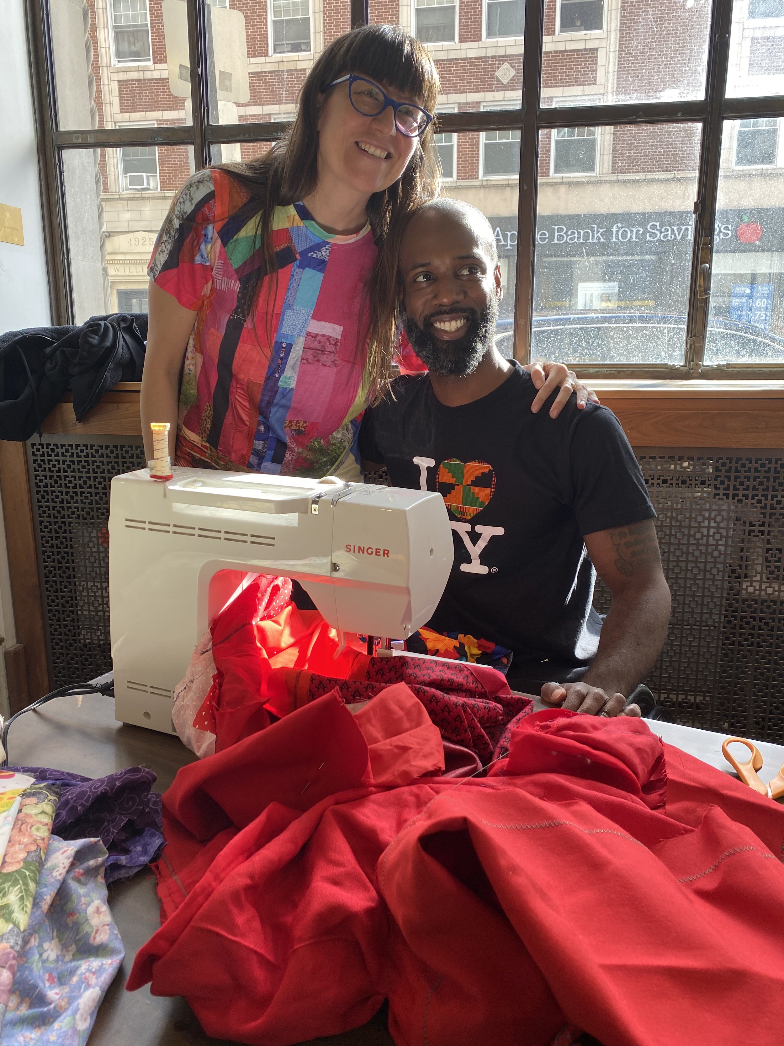 Metropolis Sunrise (2019-2022) - ArtsWestchester Public Sewing Day