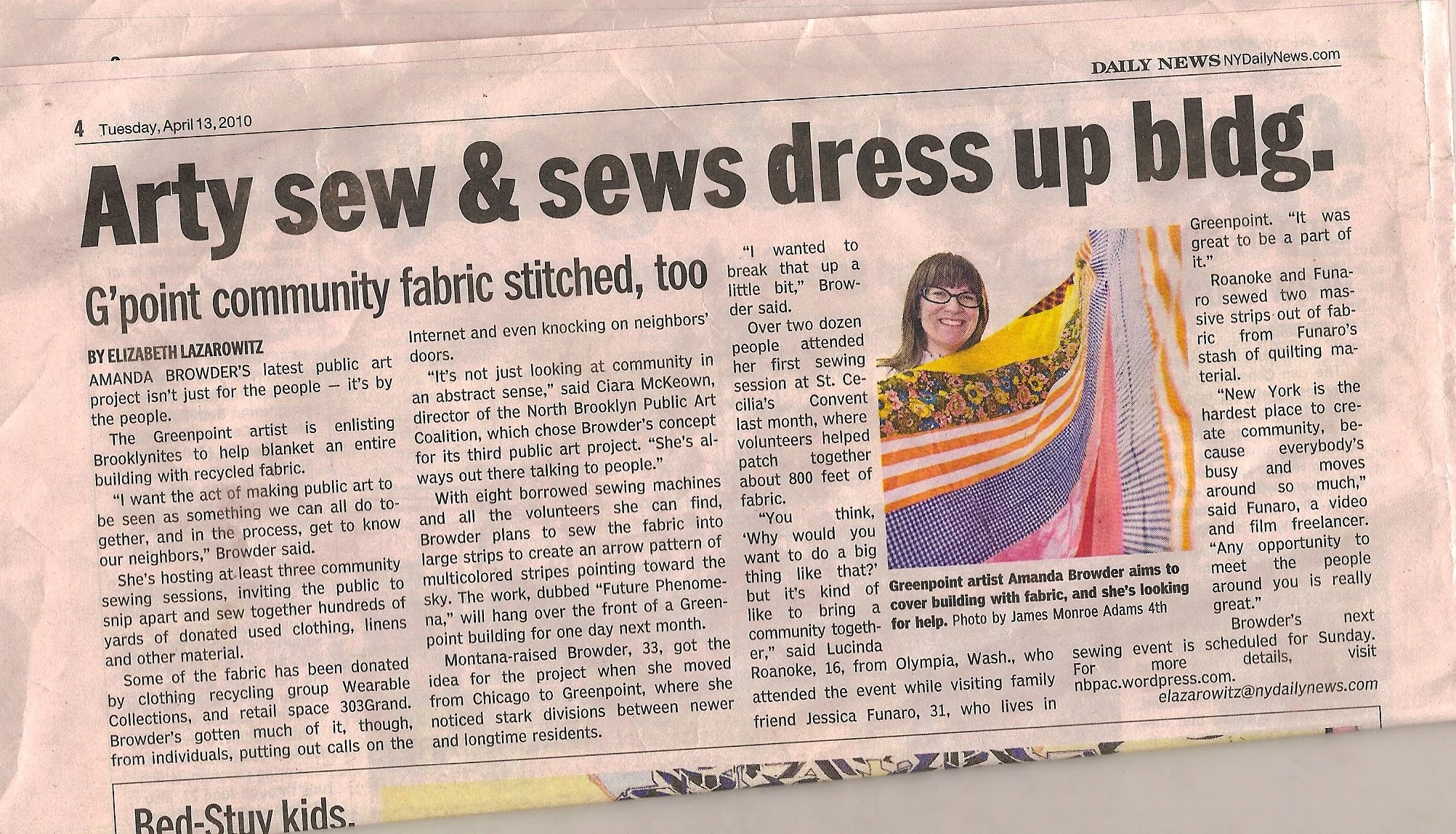 Amanda Browder Daily News NYC .jpg