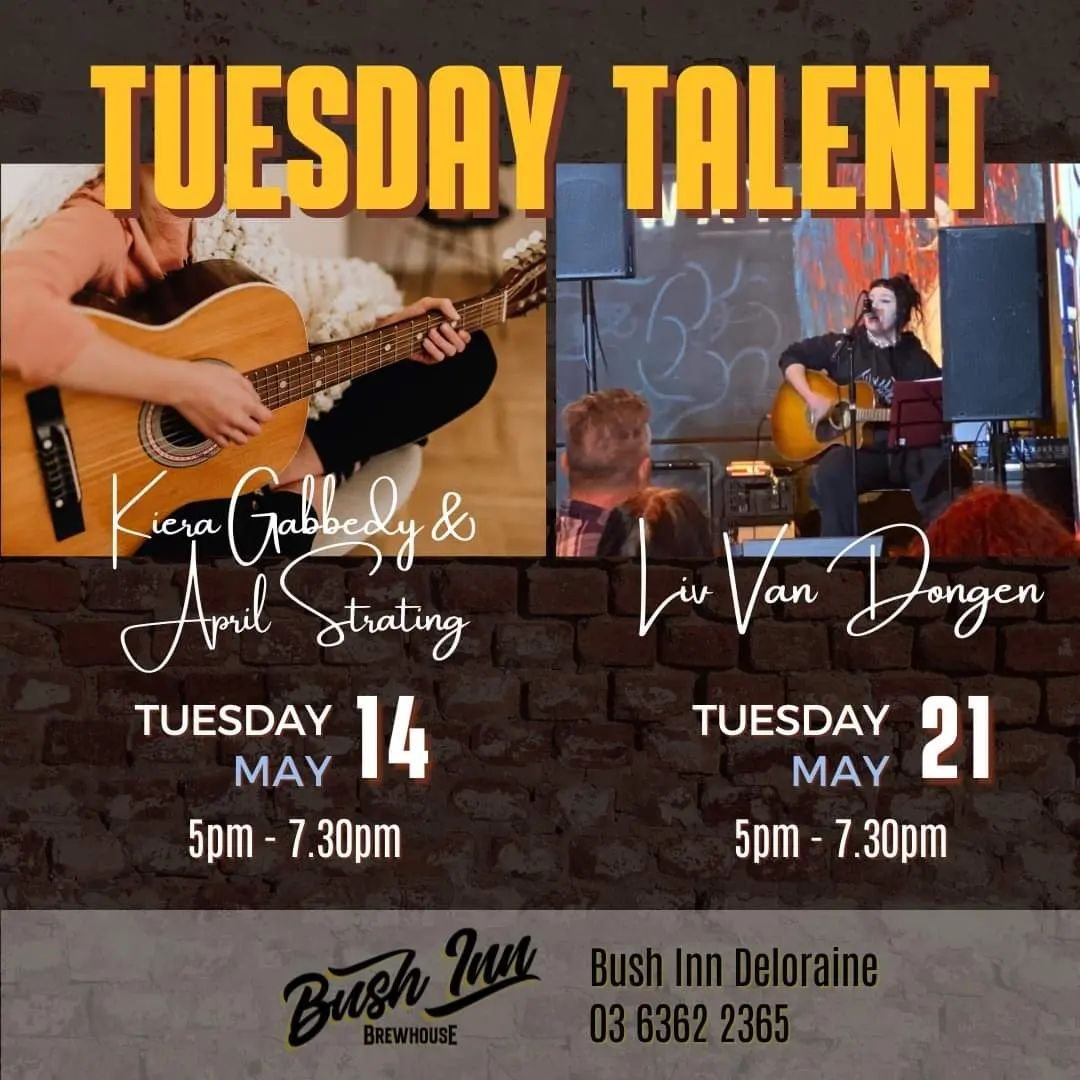 🎶🌟 Get ready to groove every Tuesday night! 🌟🎶

Starting May 14th, join us for our electrifying Tuesday Talent nights! 🎤🎸 

We're shining the spotlight on our community's emerging talents, including gifted artists from nearby schools and colleg