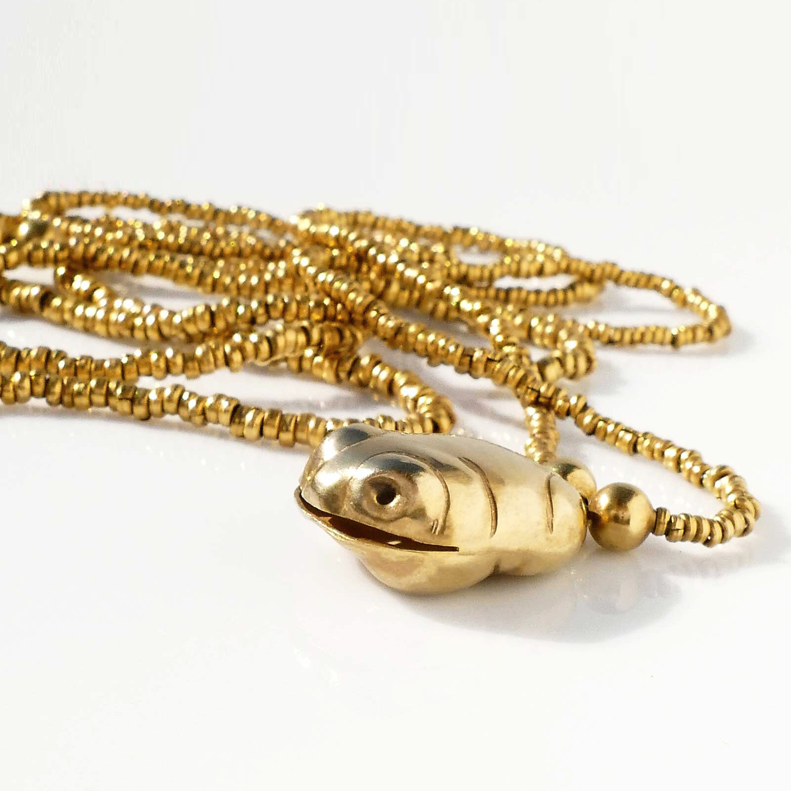1.Colier Grenouille Mochica.Necklace Gold18k Precolumbian Jewellery Motche Joaillerie+copy