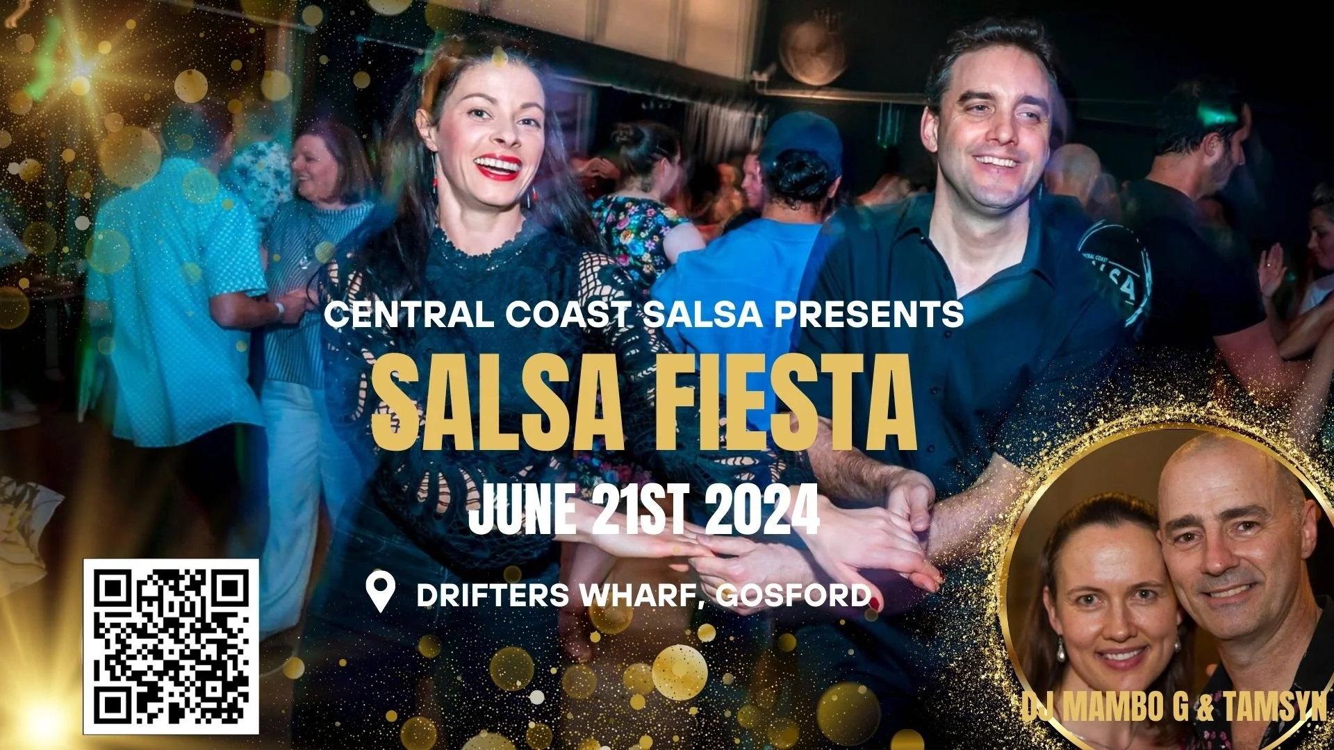 Salsa Fiesta at Drifter’s Wharf!