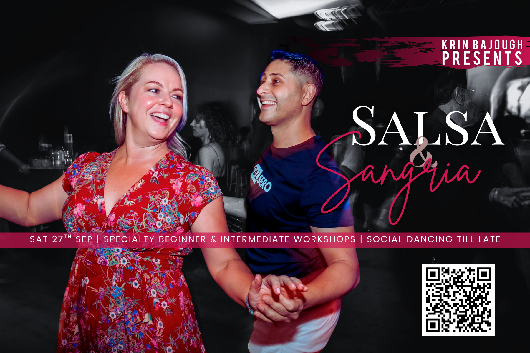 Salsa & Sangria Party | Specialty Workshop Edition! SAT 27th SEP