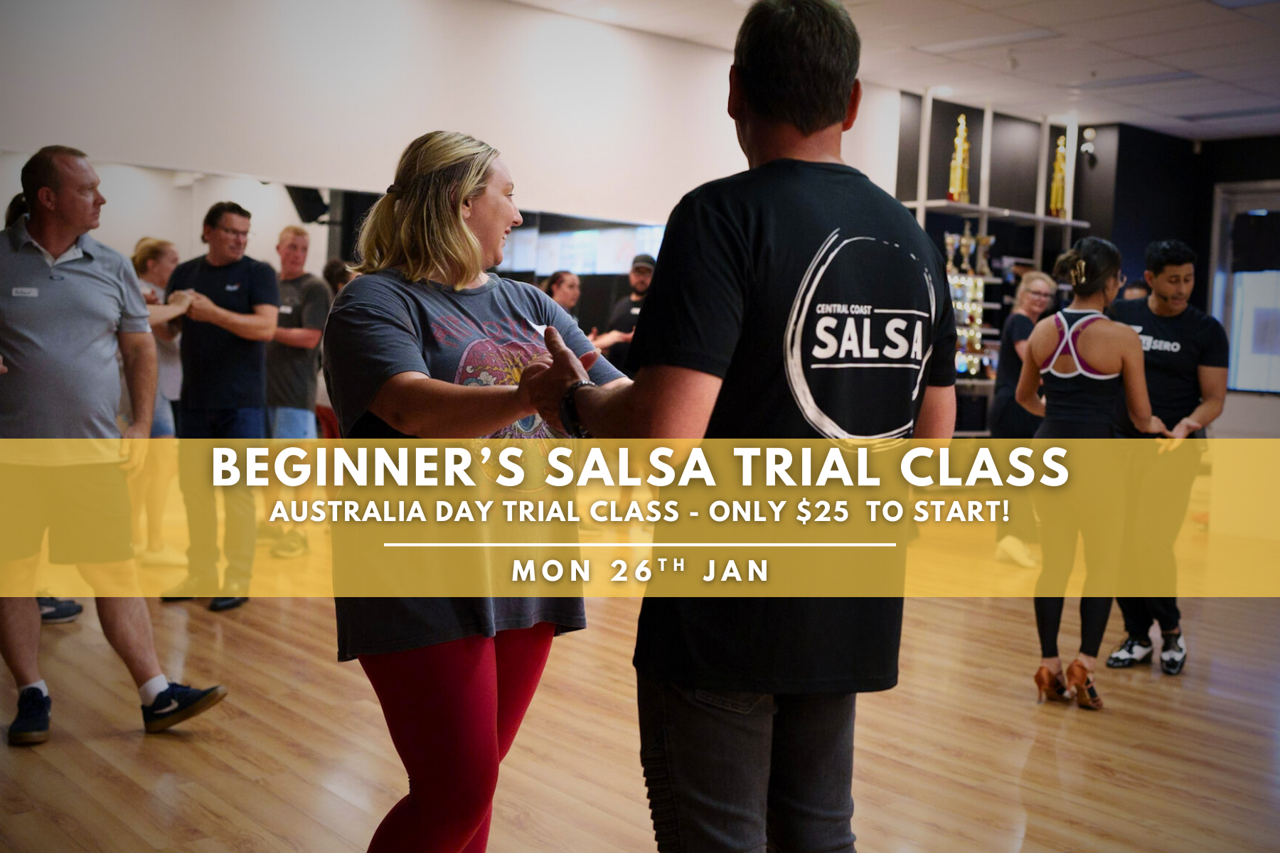 Australia Day Beginner's Salsa Trial Class | Mon 26th Jan