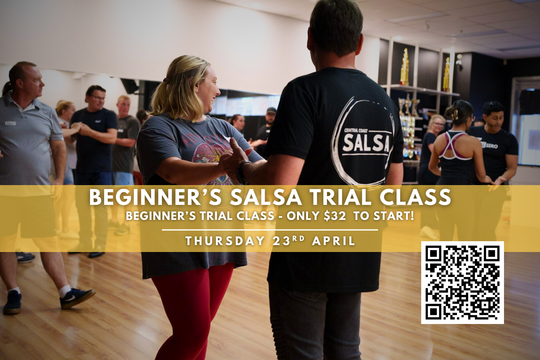 Beginner's Salsa Trial Class | THU 23rd APRIL