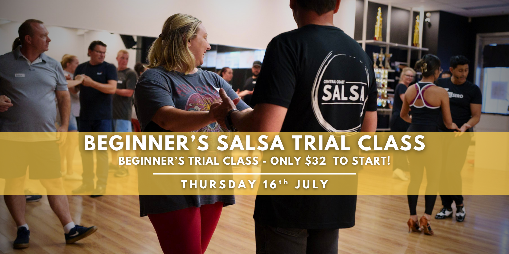 Beginner’s Salsa Trial Class | THU 16th JULY