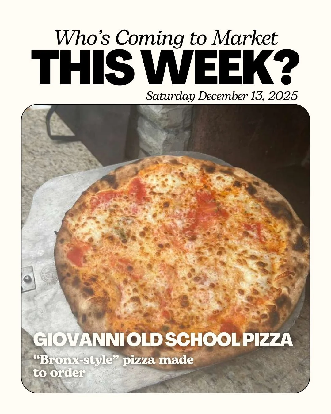 🍕 Who&rsquo;s at the Newburgh Farmers' Market This Week?
From "Bronx-style" pizza to farm-fresh veggies, mushrooms, meats, candles, soaps, baked goods, gelato, coffee, tinctures, and crepes&mdash;your favorites (and a few new faces) are re