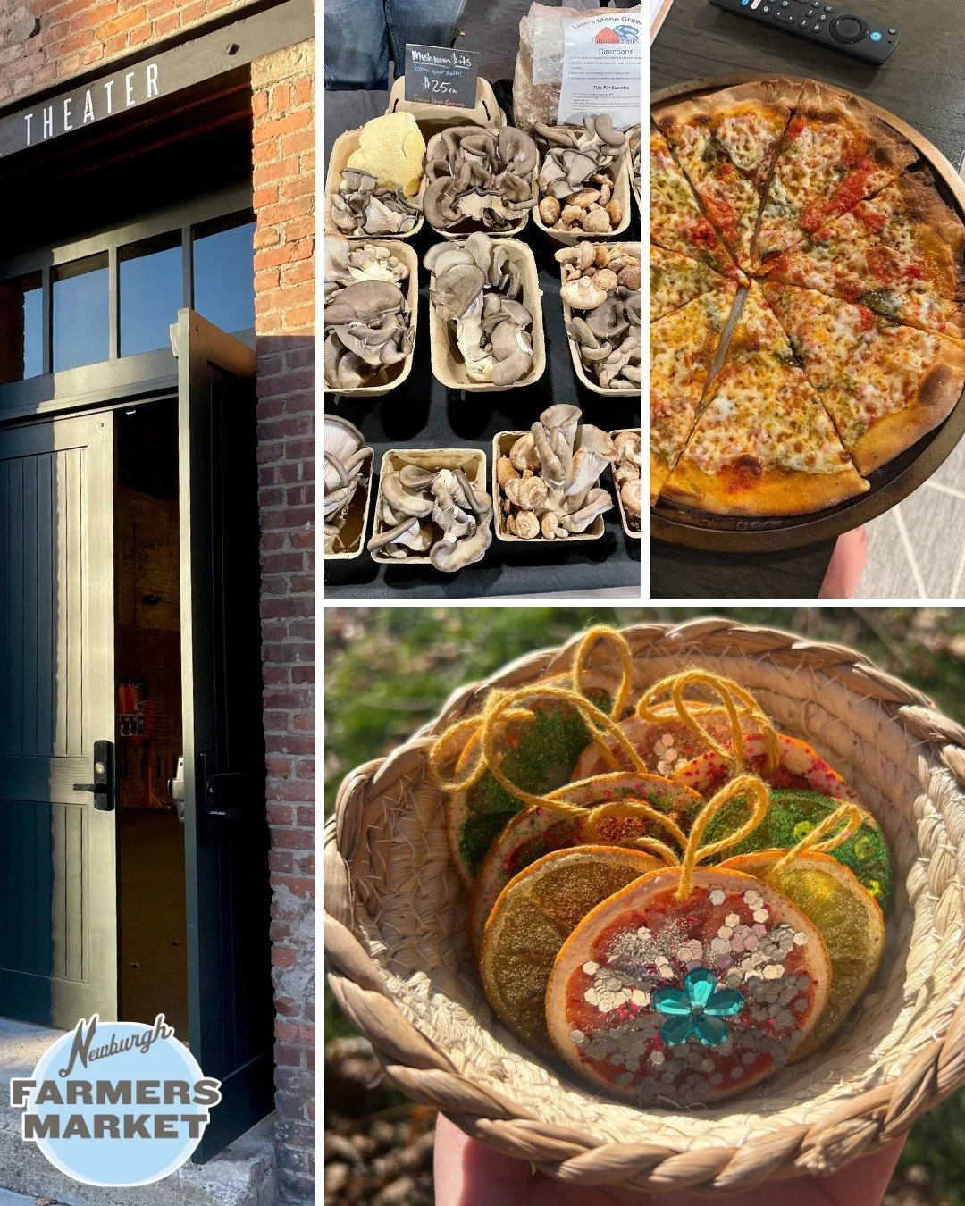 The Newburgh Winter Farmers' Market is rolling into another festive Saturday! 
🎄 Santa + his elf, new vendors, returning favorites, hot coffee, fresh veg, and so much more.
SNAP/EBT, DUFB, Greens4Greens accepted!

Saturdays Dec-Apr 10am-2pm, Ritz Th