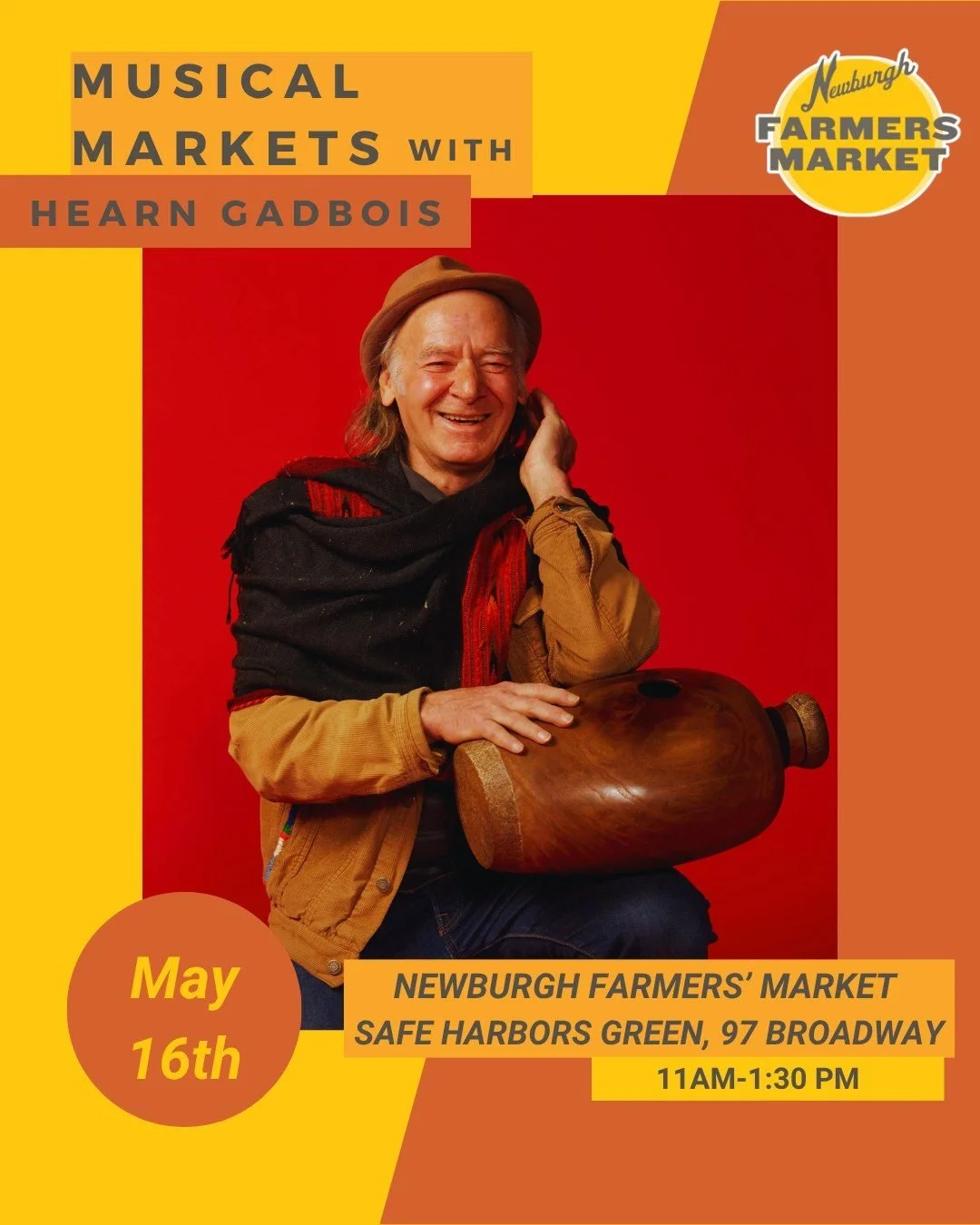 Fresh blooms, Newburgh-made skincare, piraguas, specialty foods, live music, and more ☀️

This week&rsquo;s Newburgh Farmers&rsquo; Market lineup is packed with local favorites and new faces &mdash; including @hudsonnaturals, @dpurbanfarm, @sterling_