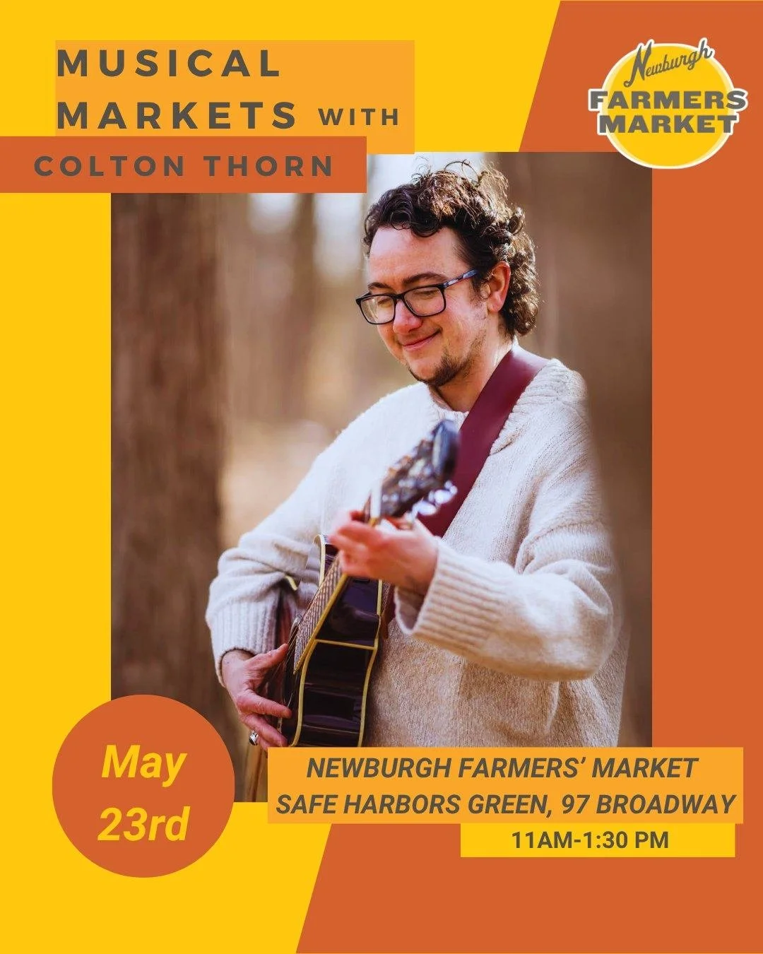 Cupcakes are back 👀 @isntshelovelytvb returns to the Newburgh Farmers' Market this Saturday with their beloved vegan cupcakes and baked goods. Get there early!

We&rsquo;ll also have live music from @ctthorn_, spring vegetables from @2brothers.ranch