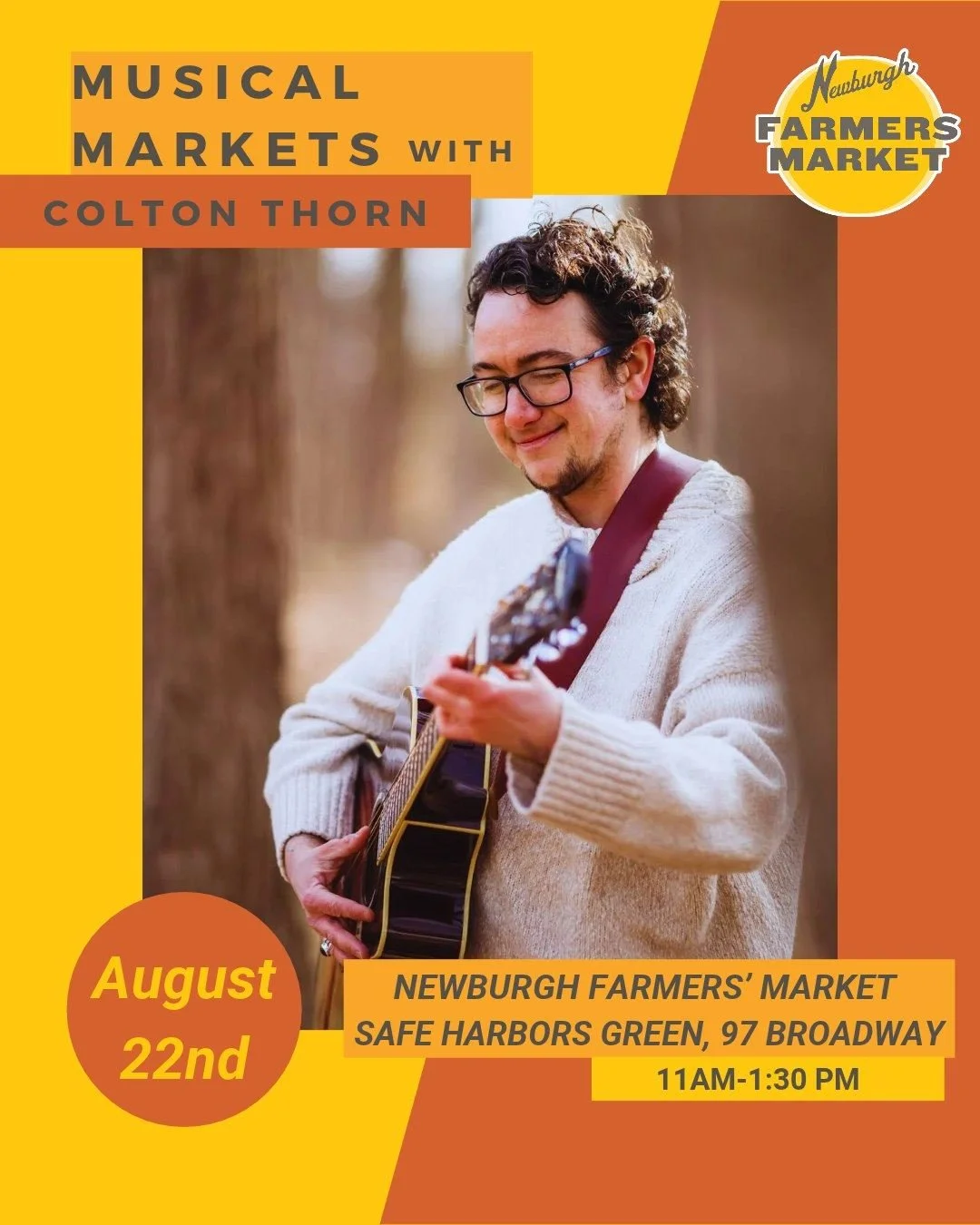 Saturday plans? We&rsquo;ve got you covered. 💚

Tomorrow, the Newburgh Farmers&rsquo; Market is back on the Green with plenty to shop, eat, and enjoy. Stock up on peak-season produce, grab something sweet from @@bestfudgincakes, add some flavor to y