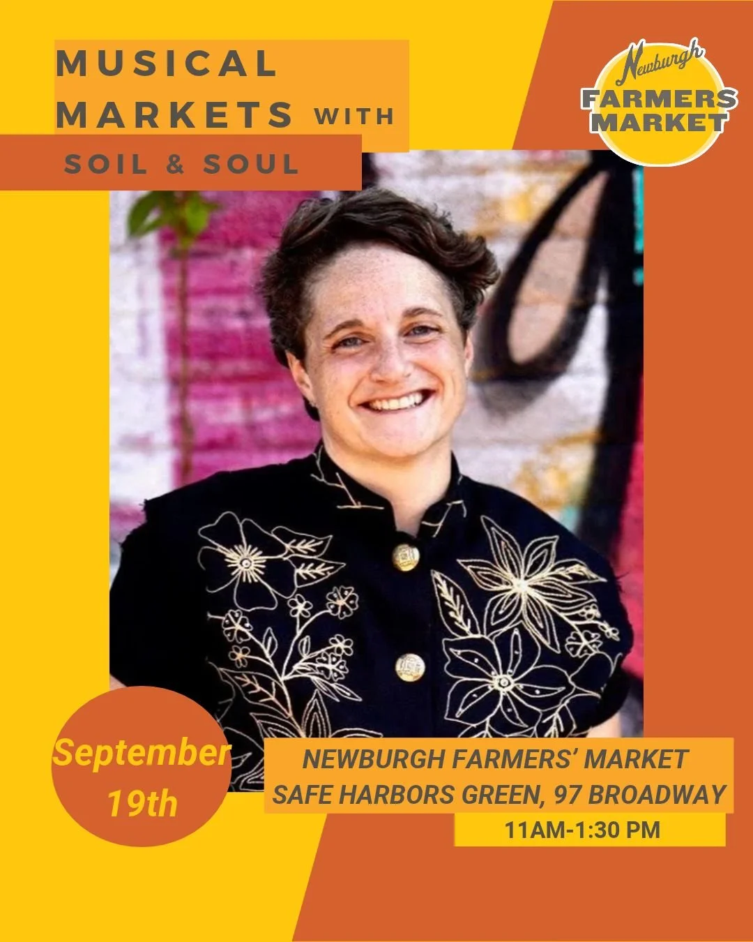 🍄🌽 Okay, this is a good week to get to the market early.

Colorful oyster mushrooms? ✅
Fresh sourdough? ✅
Pickles + olives? ✅
Fresh lemonade? ✅
Tarot readings? ✅
Fresh flowers + local produce? ✅
Huitlacoche in LIMITED QUANTITIES? 👀 ✅

And that&rsq