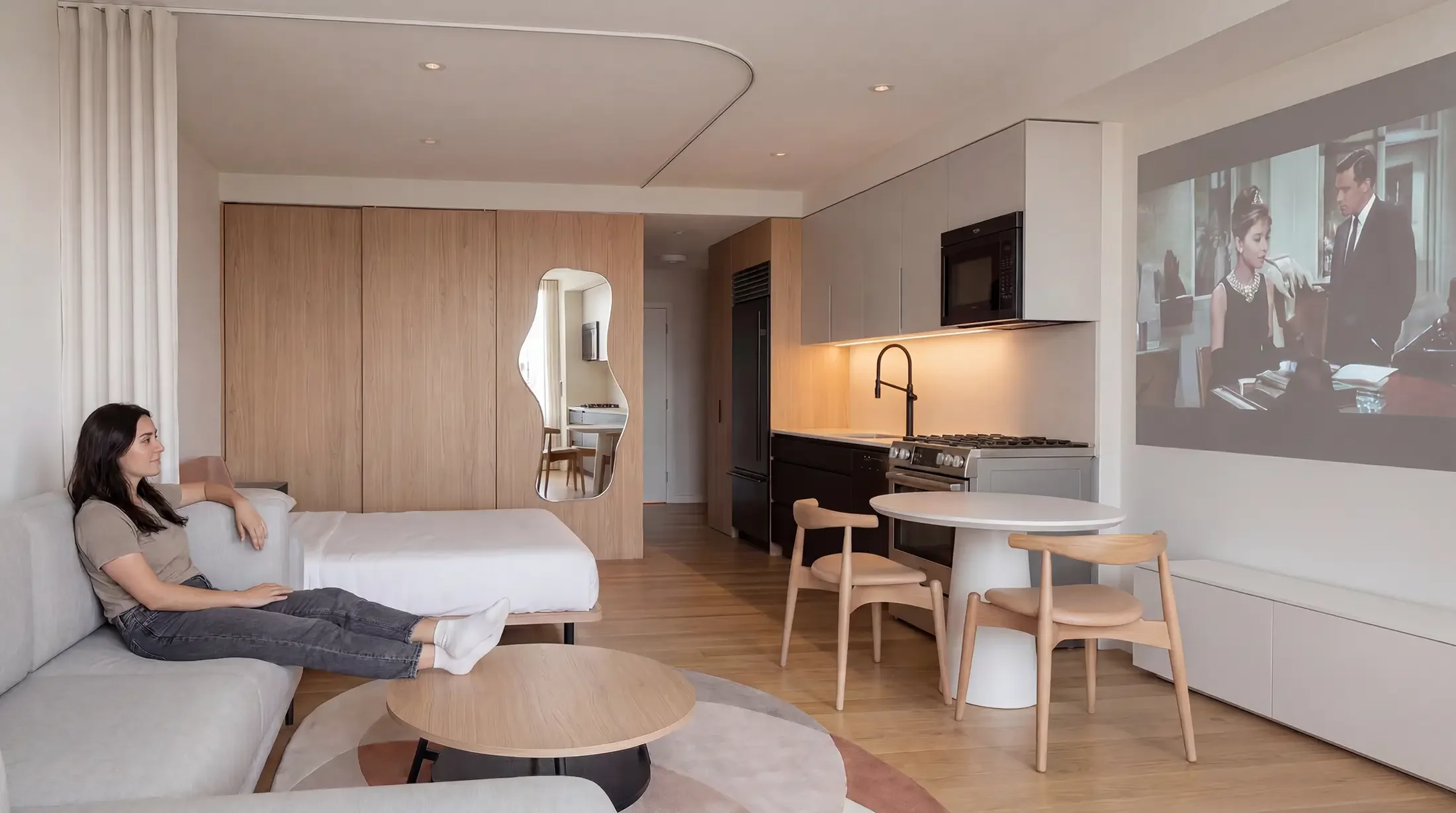 Modern apartment interior Arrowhead Residences Boston