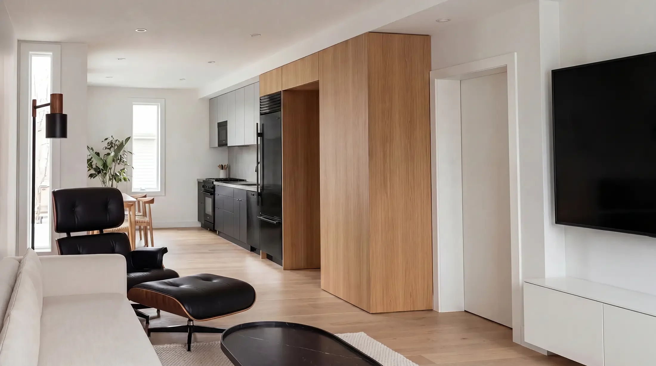 Arrowhead Residences apartment interior with open kitchen