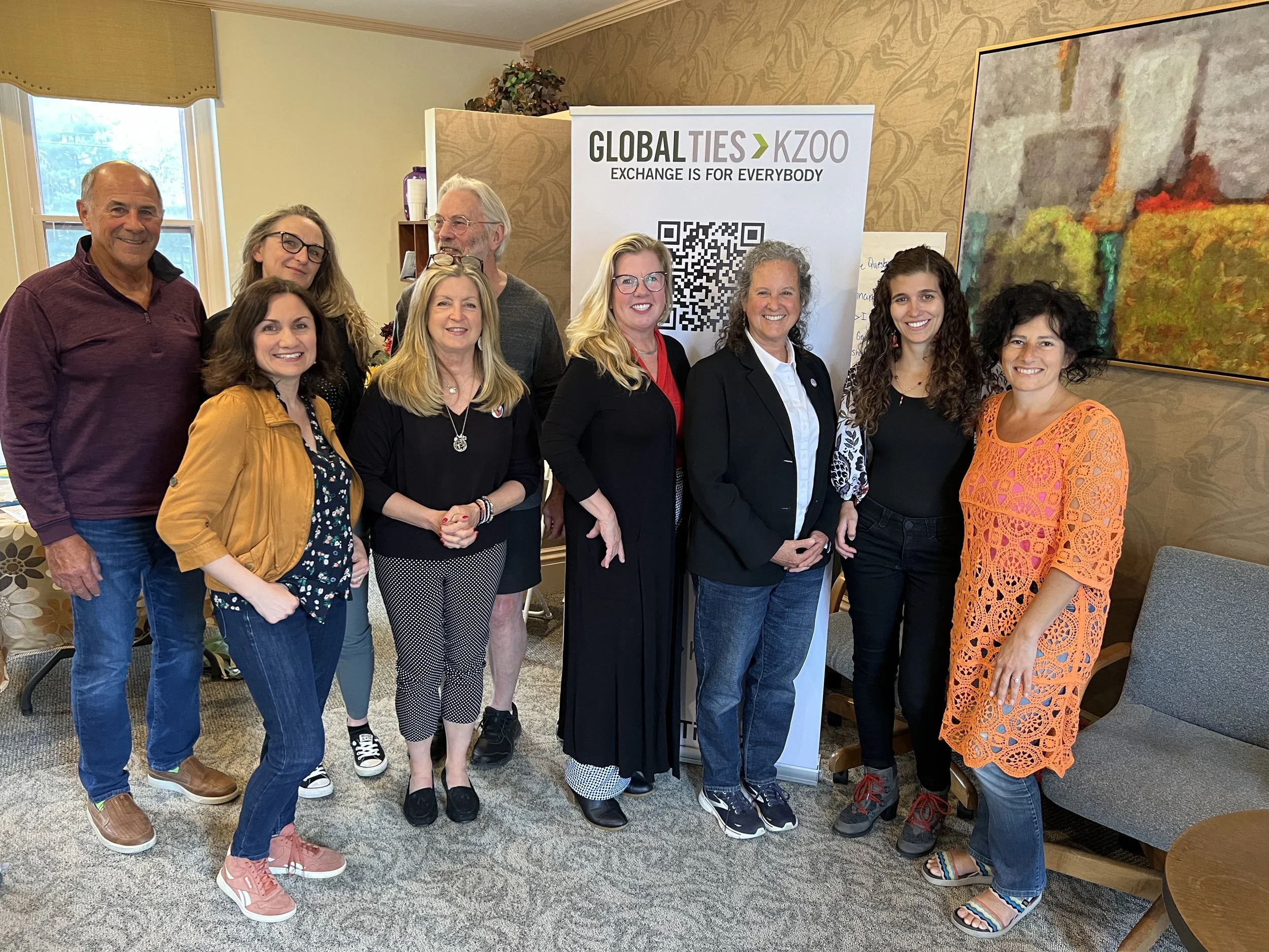 Welcoming new board members, Jordanians (UJLEP), IVLP groups, and farewell to YLAI 2024</span>