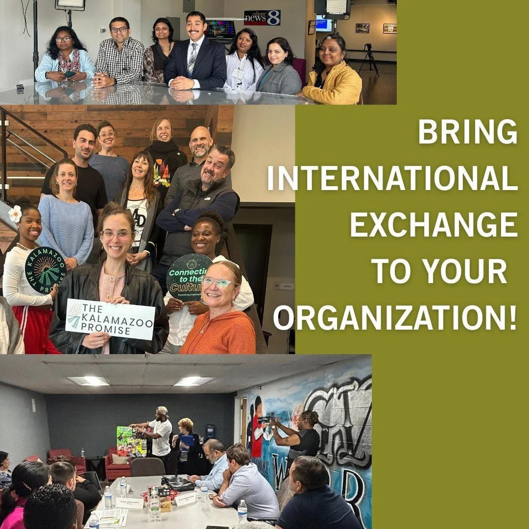 We are always looking for local businesses and organizations to connect with our visiting international professionals for learning and networking. 

You can host a site visit at your office or you can share your work in a roundtable. Engage globally 