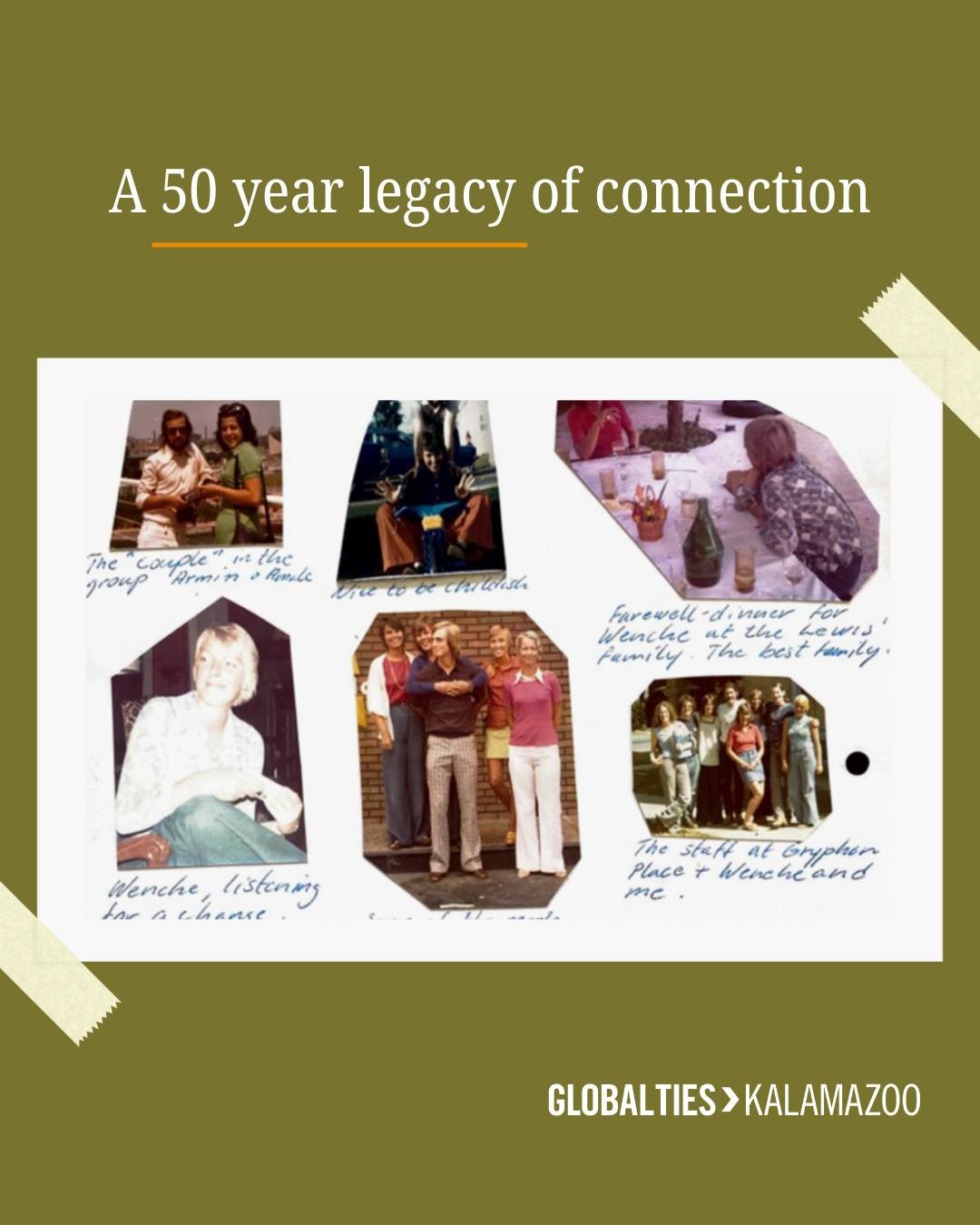 🎞️These are snapshots from our 1974 Visitors Guide, captured just 3 years after we hosted our first group of international visitors. 
In 1971 we got our start as the Kalamazoo Area Council of International Programs (KIP) which was a seasonal program