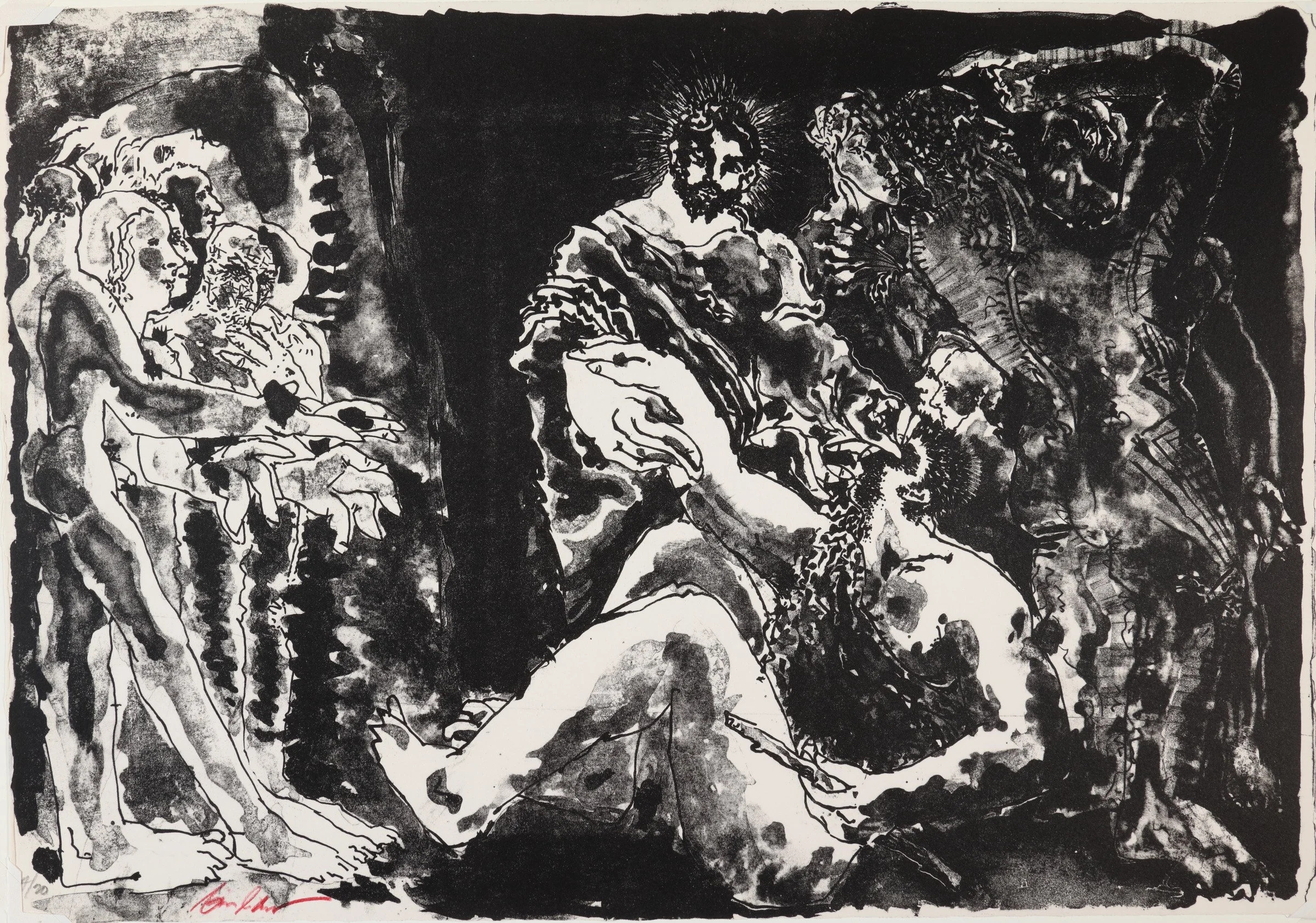  “Christ Healing the Man Born Blind,” Thomas Giuliano 