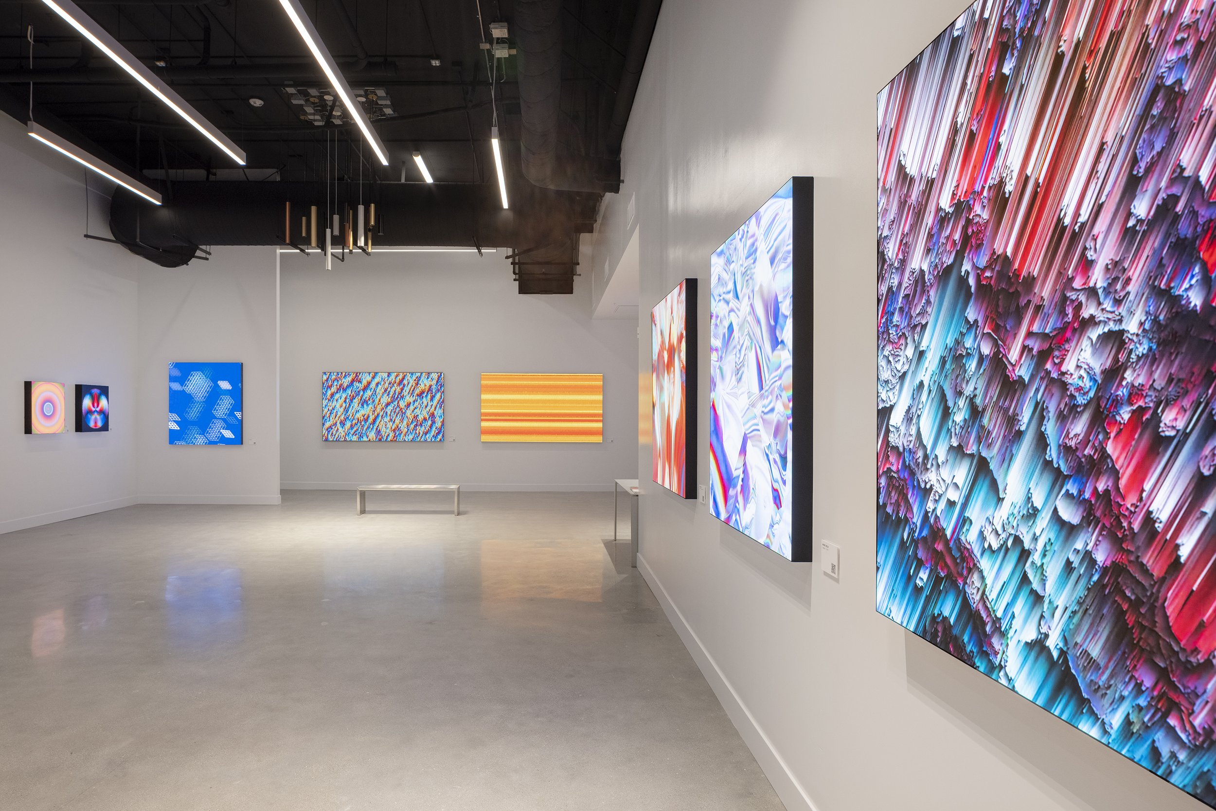 Vellum LA, LA's premier art gallery for digital art located on Melrose Ave