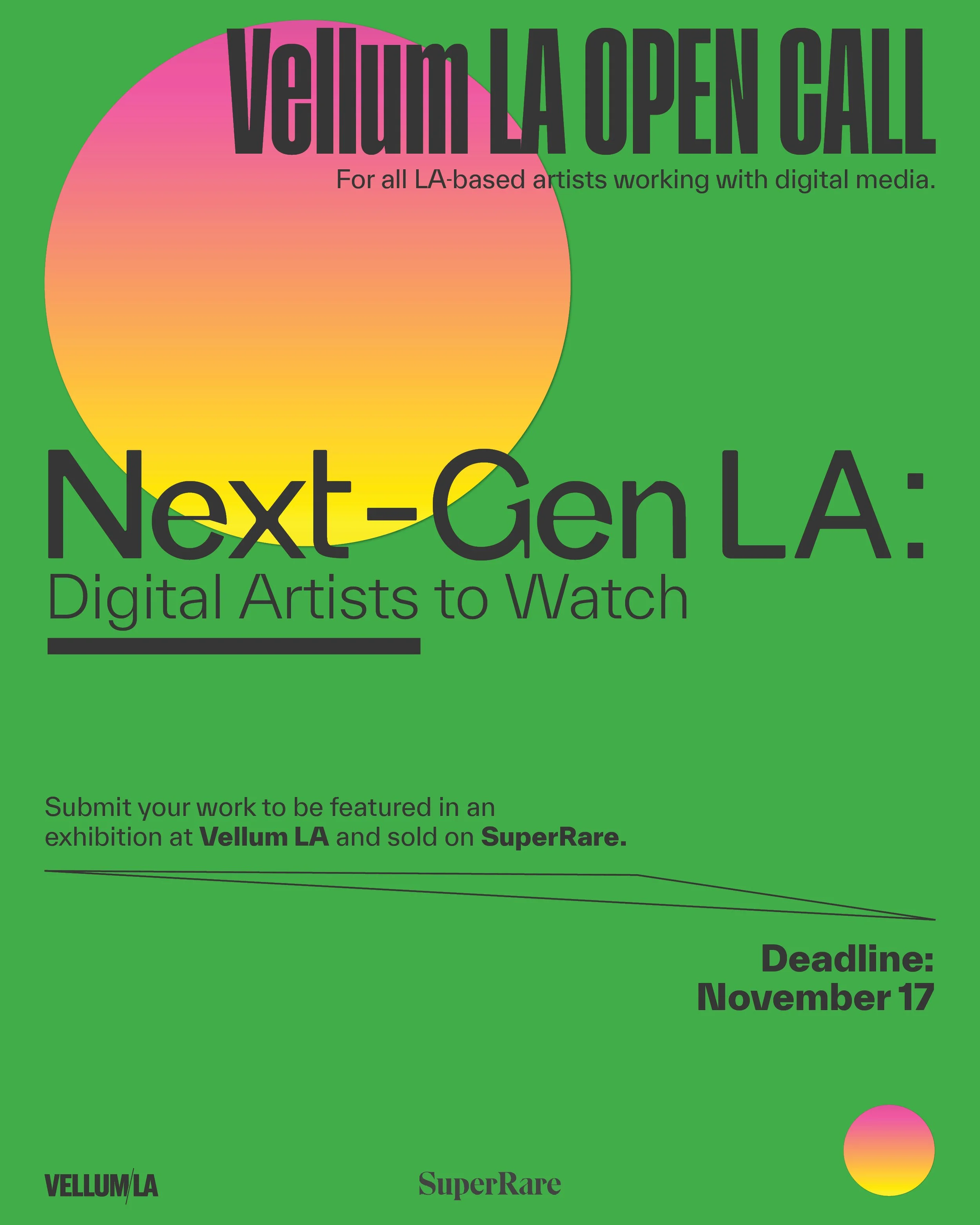 Vellum LA, LA’s premier art gallery for digital art located on Melrose Ave