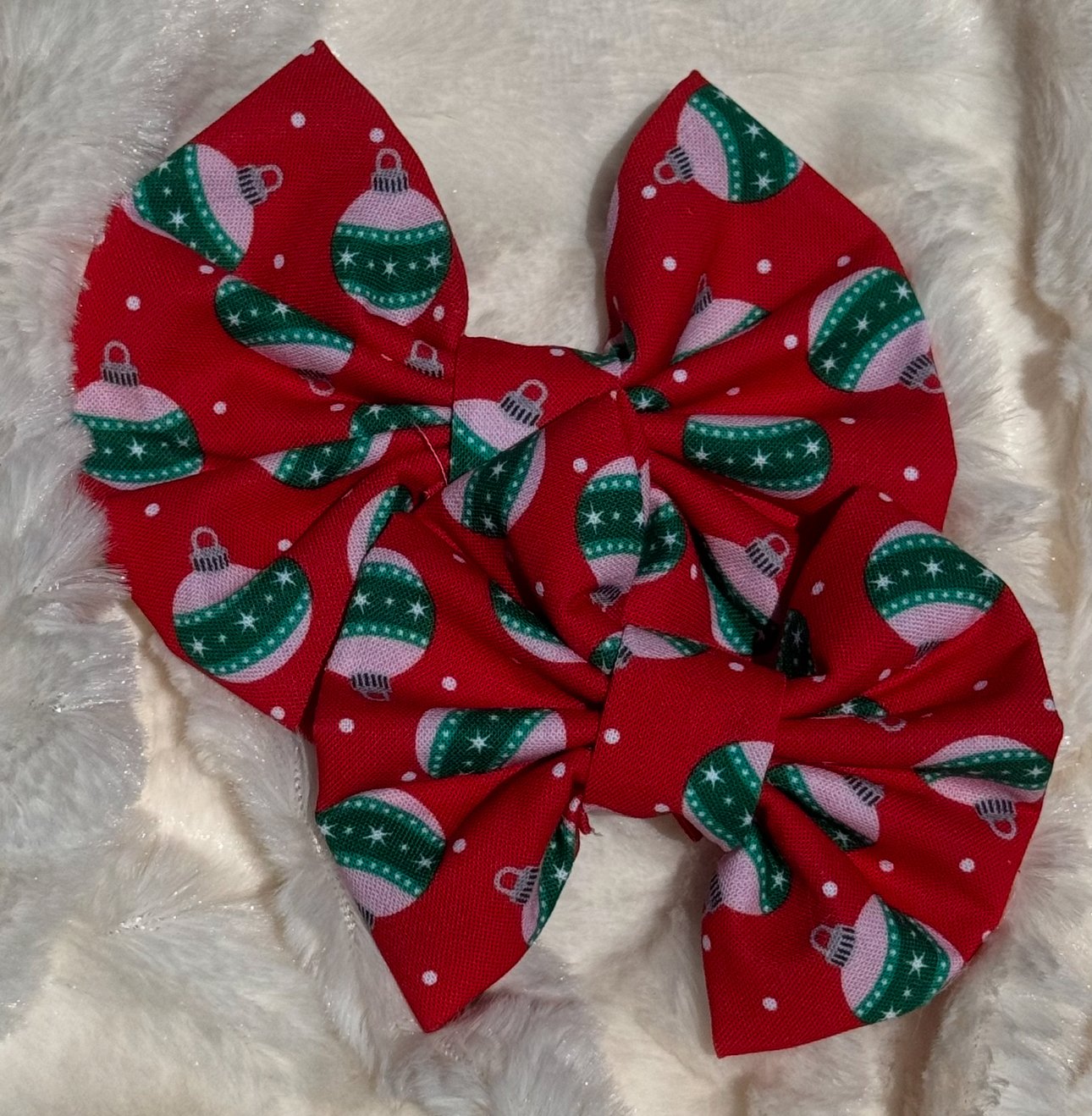 Dog bow - Baubles