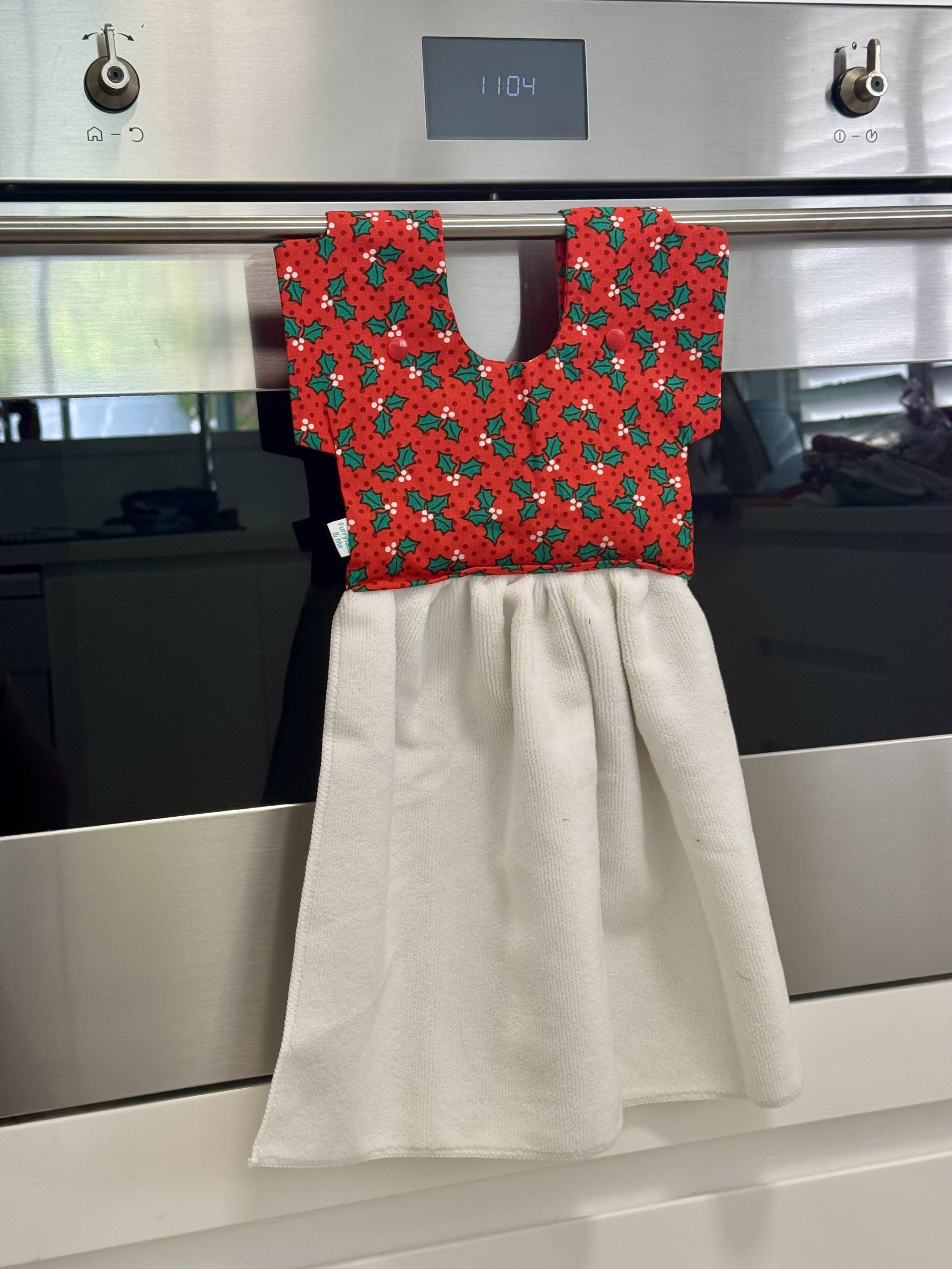 Tea towel - Red mistletoe