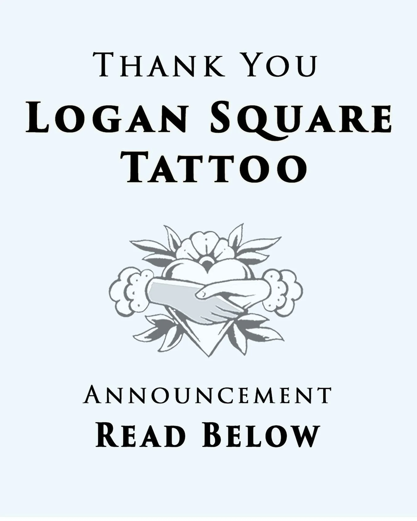 Hey friends, big update!
After nearly 4 years @logansquaretattoo (3 years and 8 months) I&rsquo;m starting a new chapter. I will continue to tattoo in Chicago but August will be my last month at Logan Square Tattoo. Grateful for my time here and&nbsp