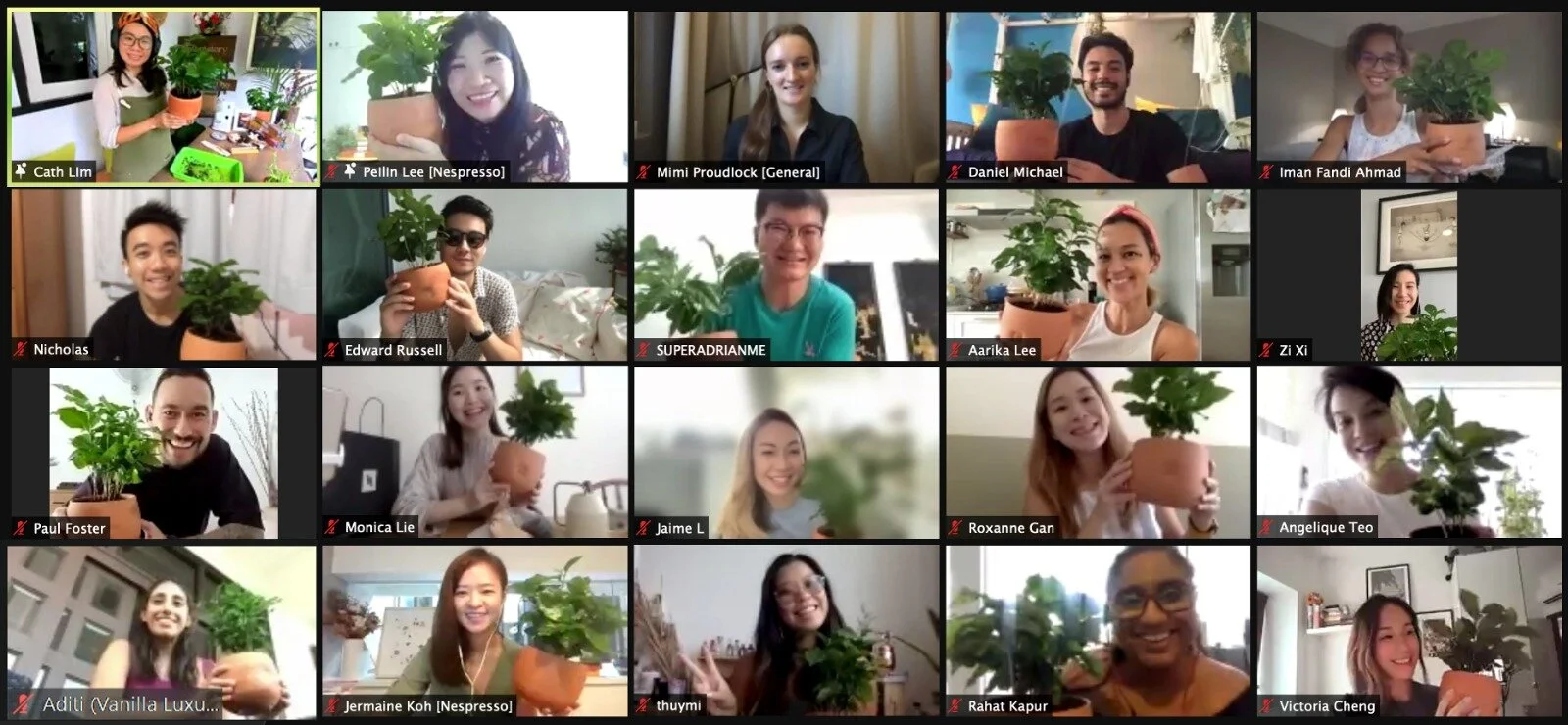 Virtual Nature Immersion Workshop with Nespresso