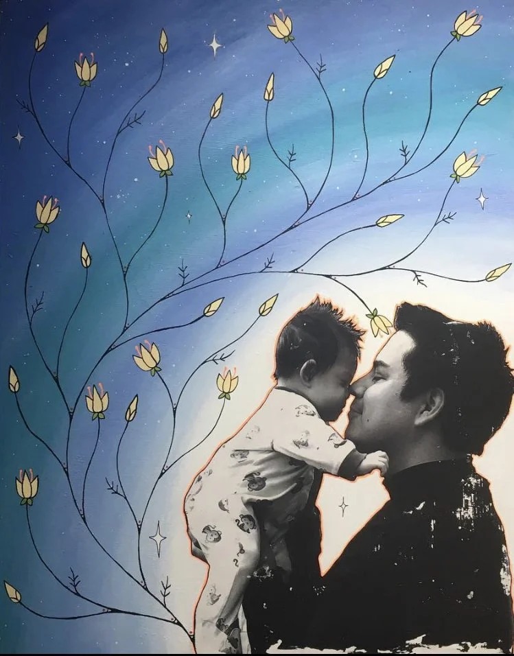 "She walks in beauty like the night 
Of cloudless climes and starry skies;
And that's the best of dark and bright 
Meets in her aspect and her eyes: 
Thus mellow'd to that tender light
Which heaven to gaudy day denies." - Ardash Crowfoot