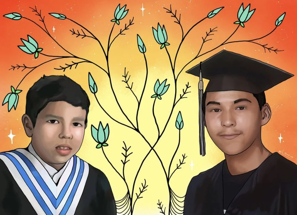 Haven Dubois and Colten Boushie // made with consent from family // Included in Briarpatch Magazine (May/June 2018 Vol. 47)