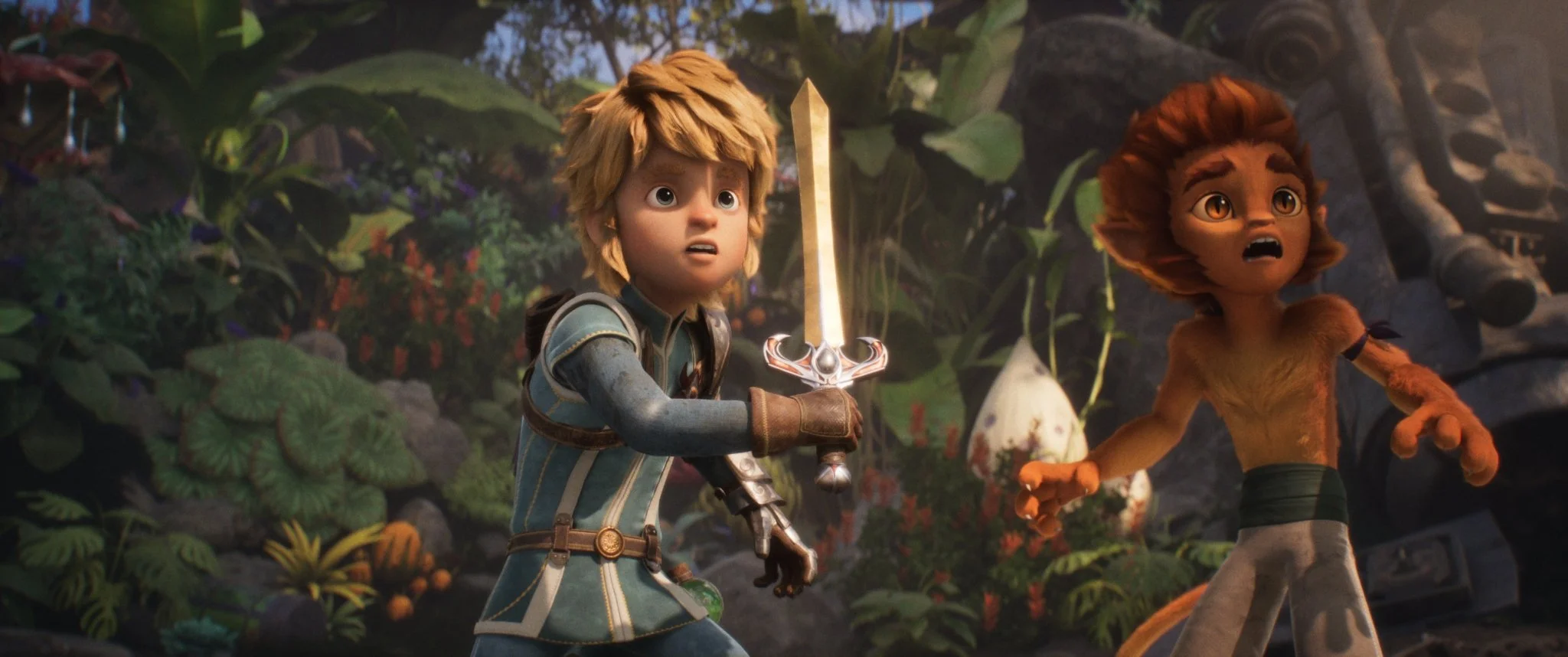 Les_Legendaires_Danae╠łl&Gryf ┬ęPan Animation.jpg