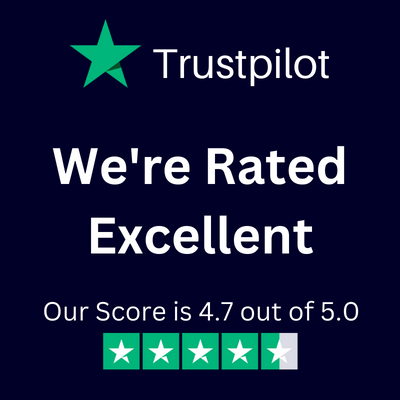 Trustpilot We're Rated Excellent Our Score is 4.6 out of 5.0.png