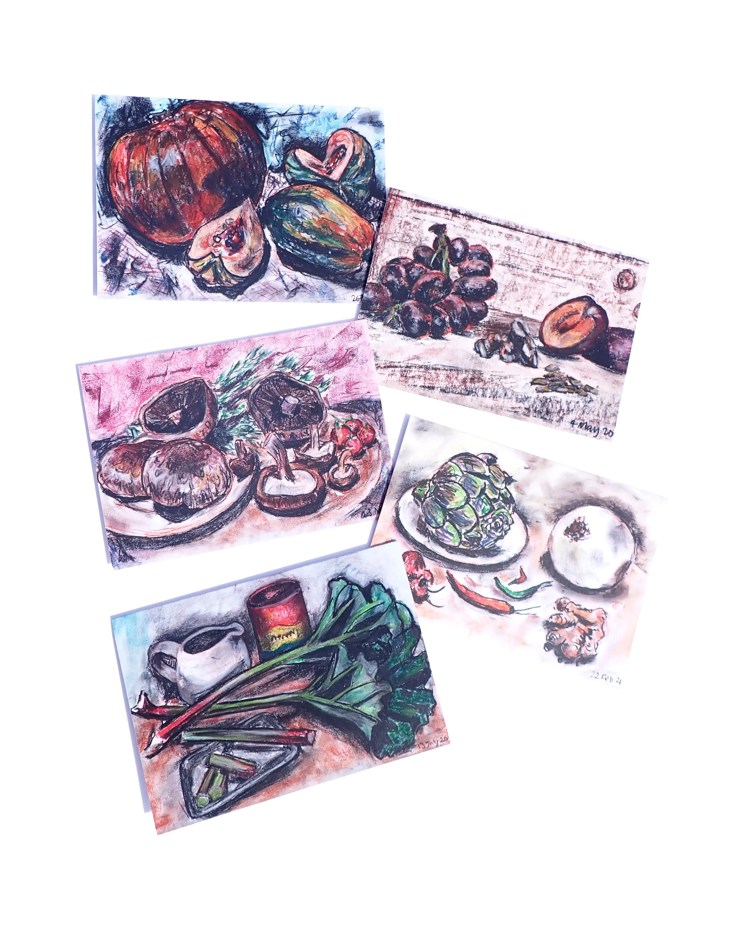 Lockdown Art A6 cards pack 2