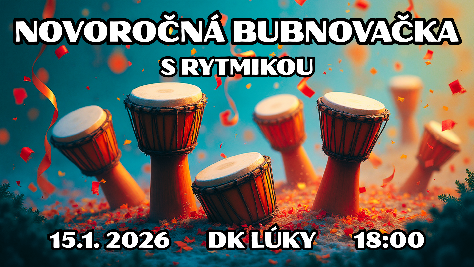 Novoročná bubnovačka s Rytmikou