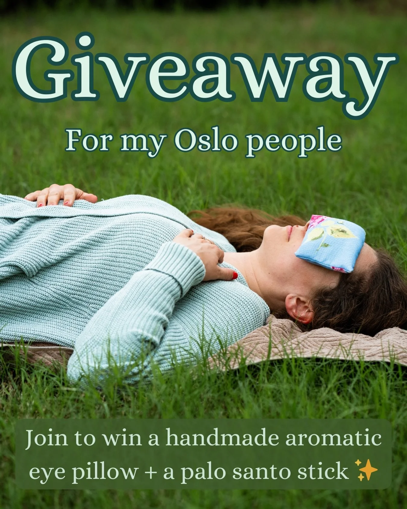 A little Holiday Giveaway 💛

I&rsquo;ve made these aromatic eye pillows by hand for guests on my retreats as a way to support rest and grounding during shavasana. I happen to have a few extra, and it felt nice to gift one to someone here this Christ