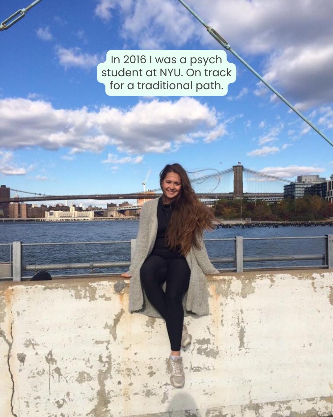 This 2016 trend made me pause and reflect 💫

That year mattered more than I realized at the time. I was in college in New York, studying psychology. I thought I&rsquo;d follow a very traditional career path as a psychologist.

But then I took a cour