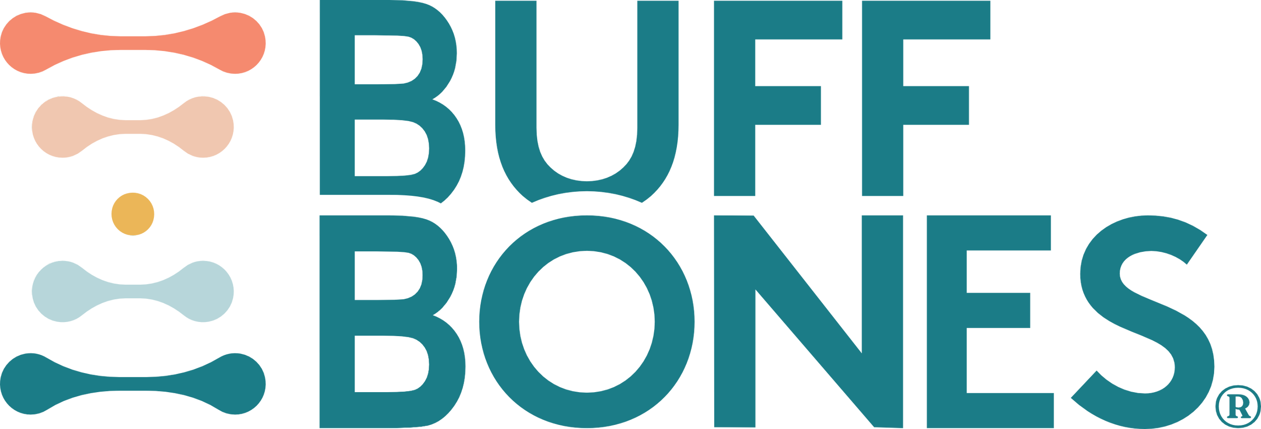 Official Buff Bones® International Faculty logo for Sarah Pritchard, specialist in medically-endorsed movement for osteoporosis and bone health in Birmingham and Shrewsbury.