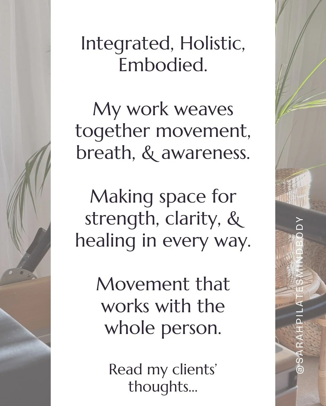 What is it like to work with me? Well I leave it to my clients to speak how working with me feels to them&hellip;

💫 A safe, intimate space where working 1:1 or in a small group means deep connection.
💫 A personal approach that welcomes your whole 
