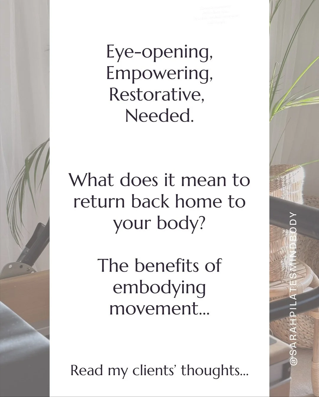 Your body deserves gentleness, presence, and practices that truly support your healing. 

It always makes me smile when clients write in to let me know what they have experienced and how it changes things for them. 💓

Sometimes there will be an insi