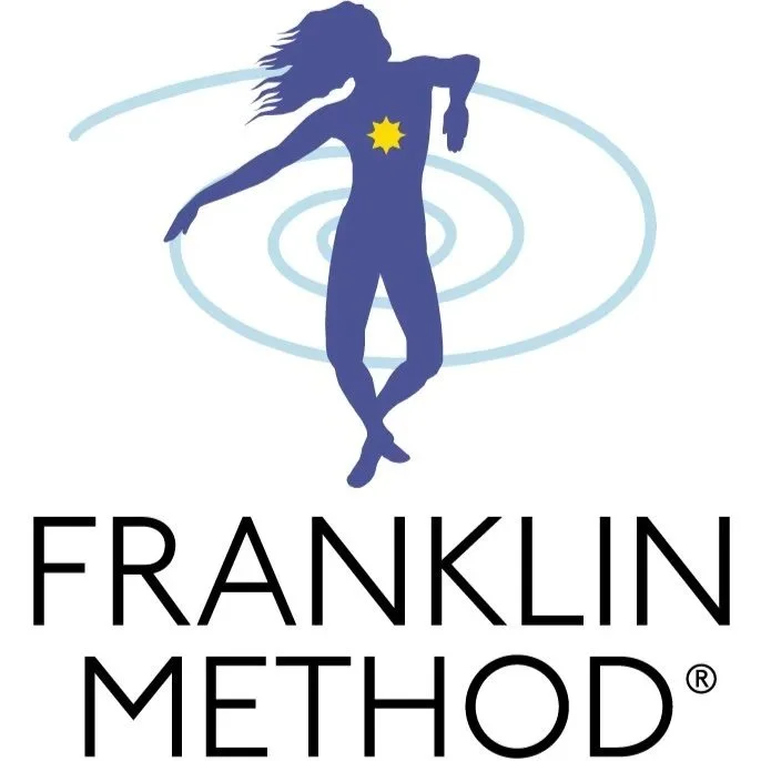 Official Level 4 Franklin Method Educator logo for Sarah Pritchard, specializing in dynamic neuro-cognitive imagery and functional anatomy in Birmingham and Shrewsbury.