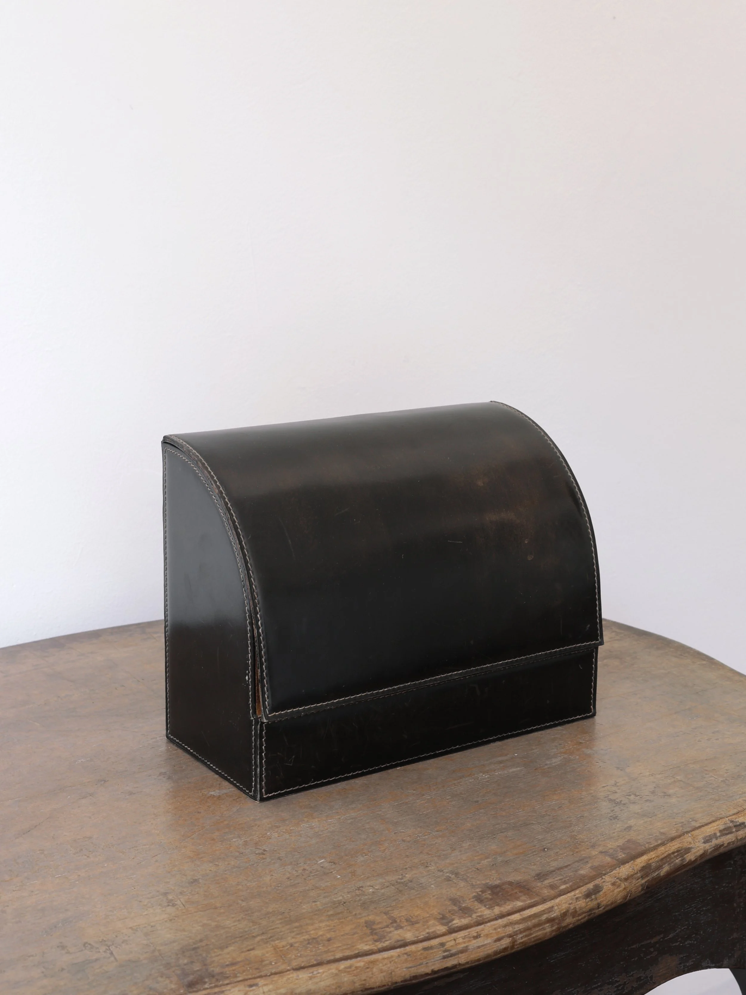 Leather Desk Organiser