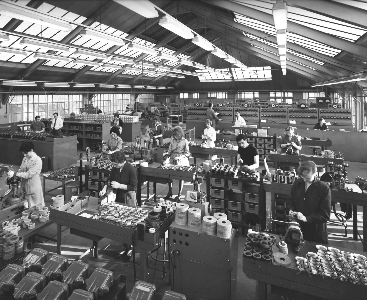 Factory assembly room